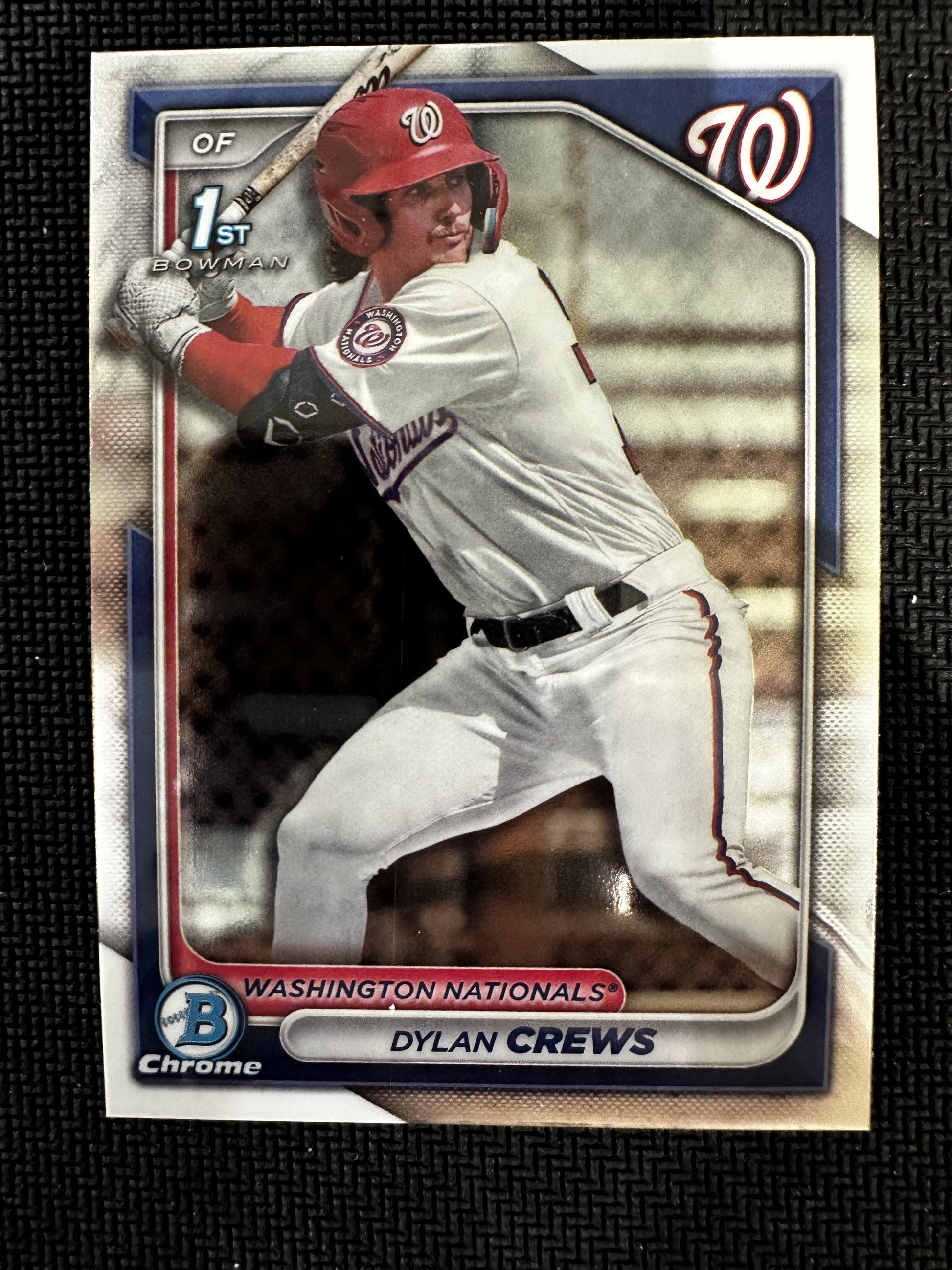 #BCP-23 Dylan Crews 2024 Bowman Washington Nationals sports Chrome Prospects