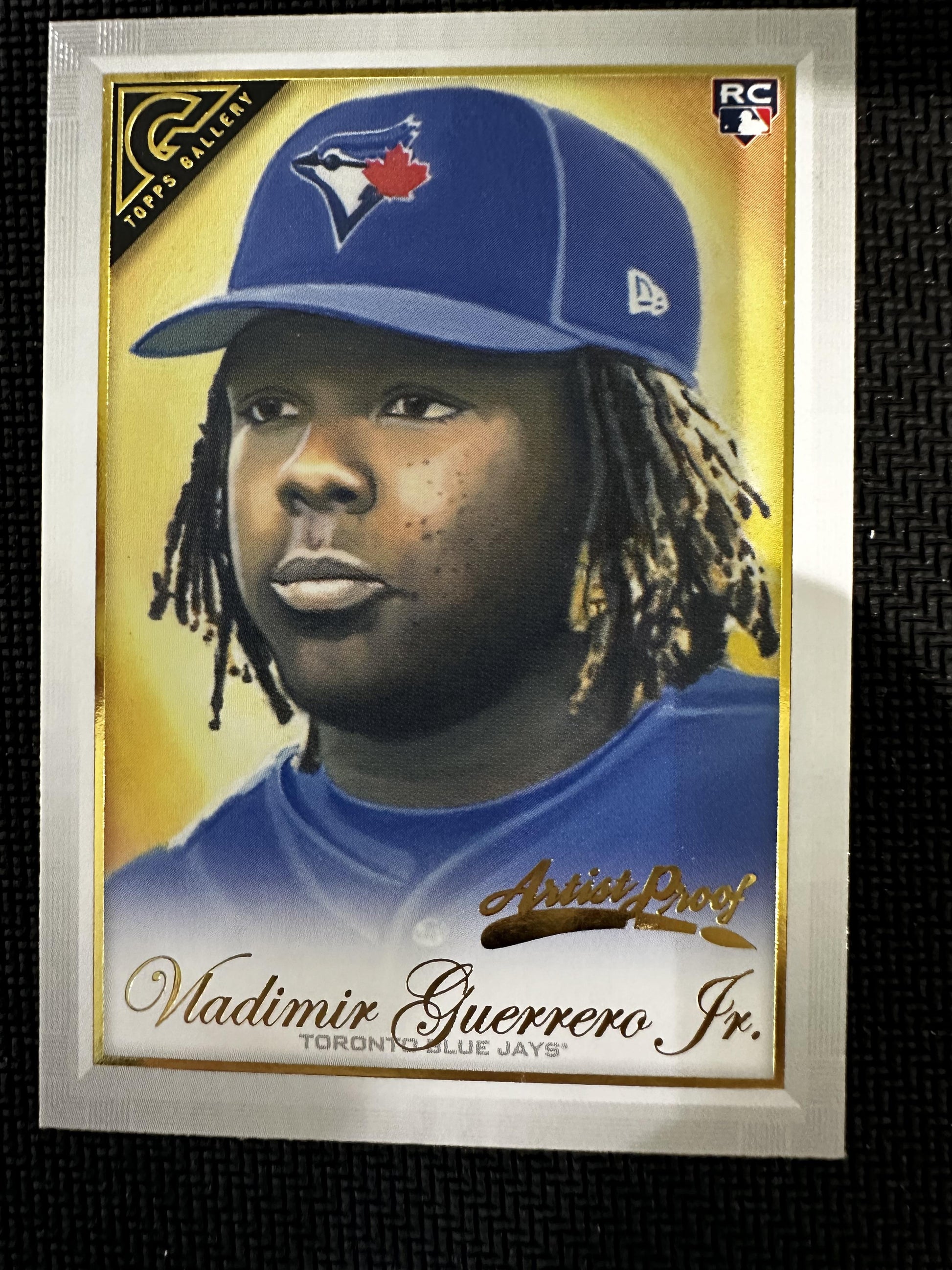 #98 Vladimir Guerrero Jr. 2019 Topps Gallery Toronto Blue Jays Artist Proof