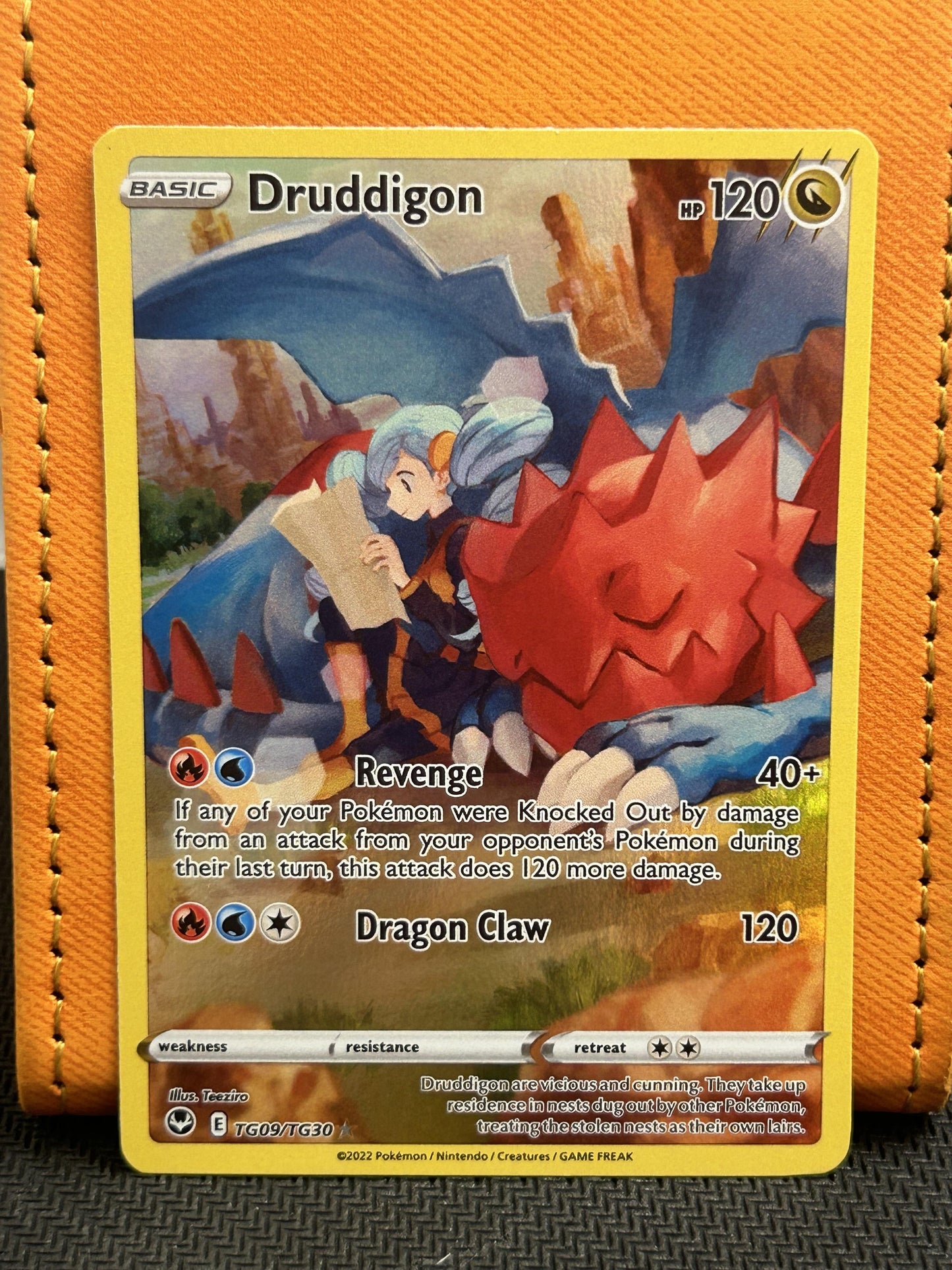 #TG09/TG30 Druddigon SWSH12: Silver Tempest Trainer Gallery