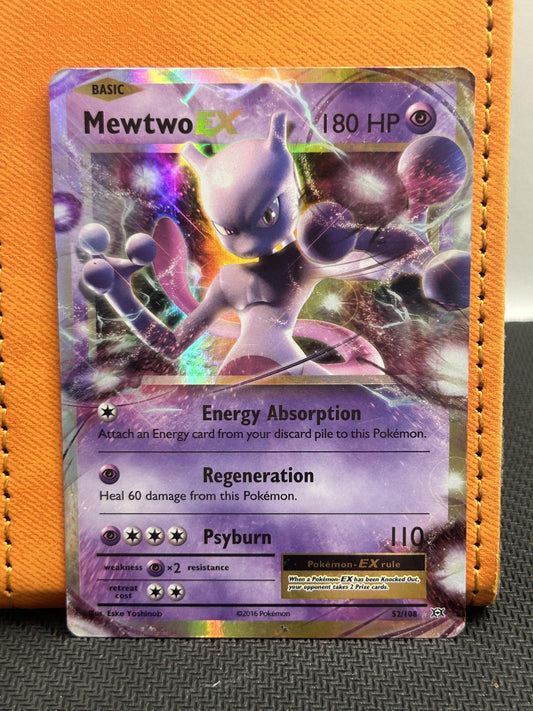 #52/108 Mewtwo EX XY - Evolutions