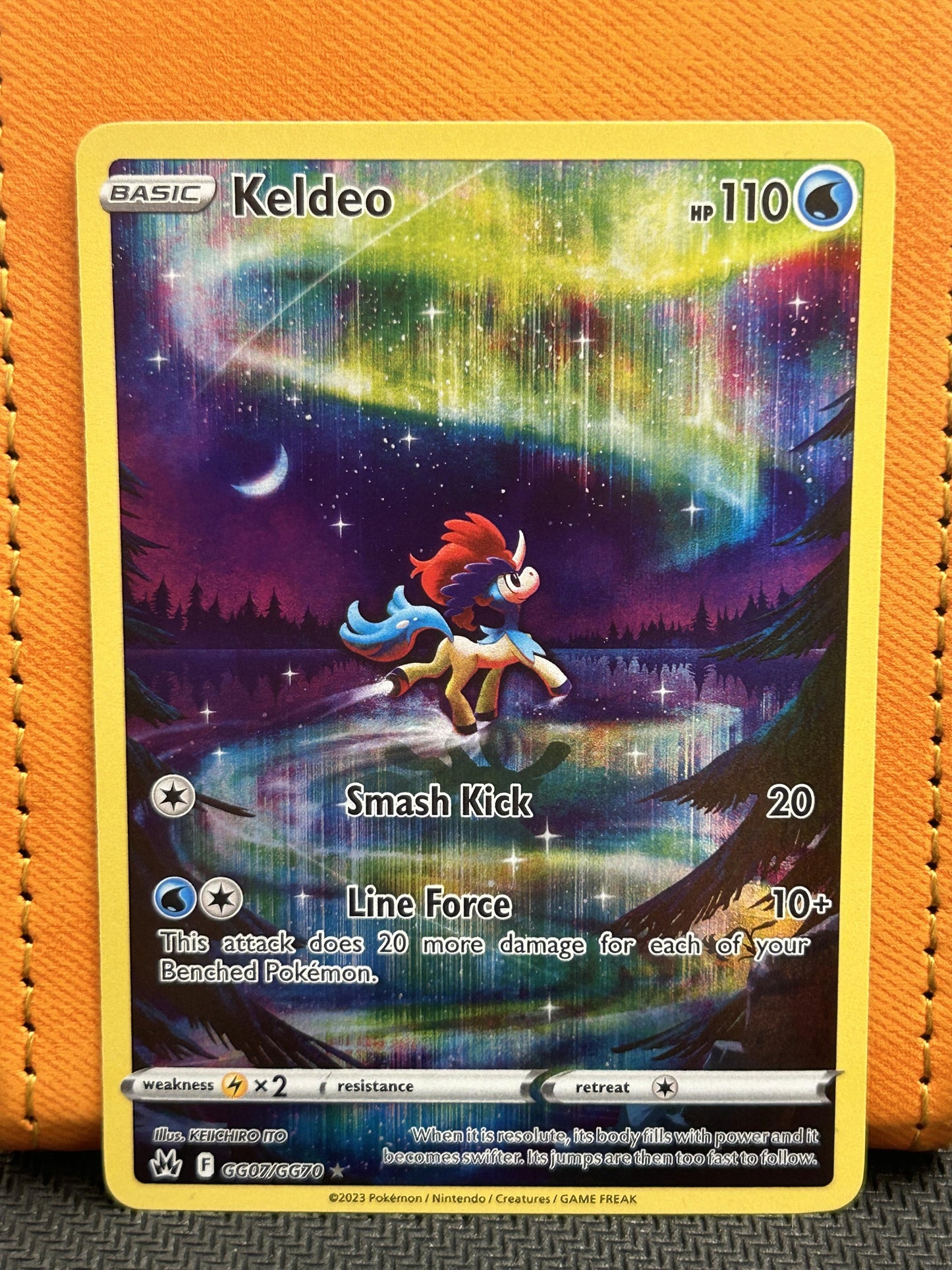 #GG07/GG70 Keldeo Crown Zenith: Galarian Gallery