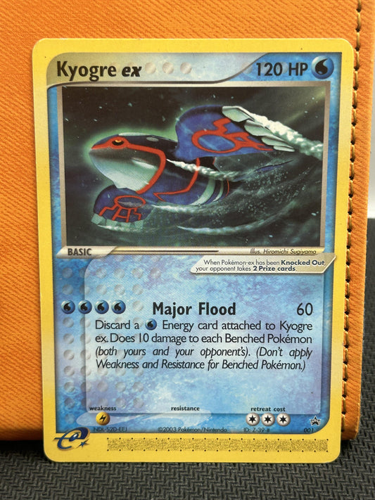 #001 Kyogre ex (Nintendo Power Magazine) Nintendo Promos