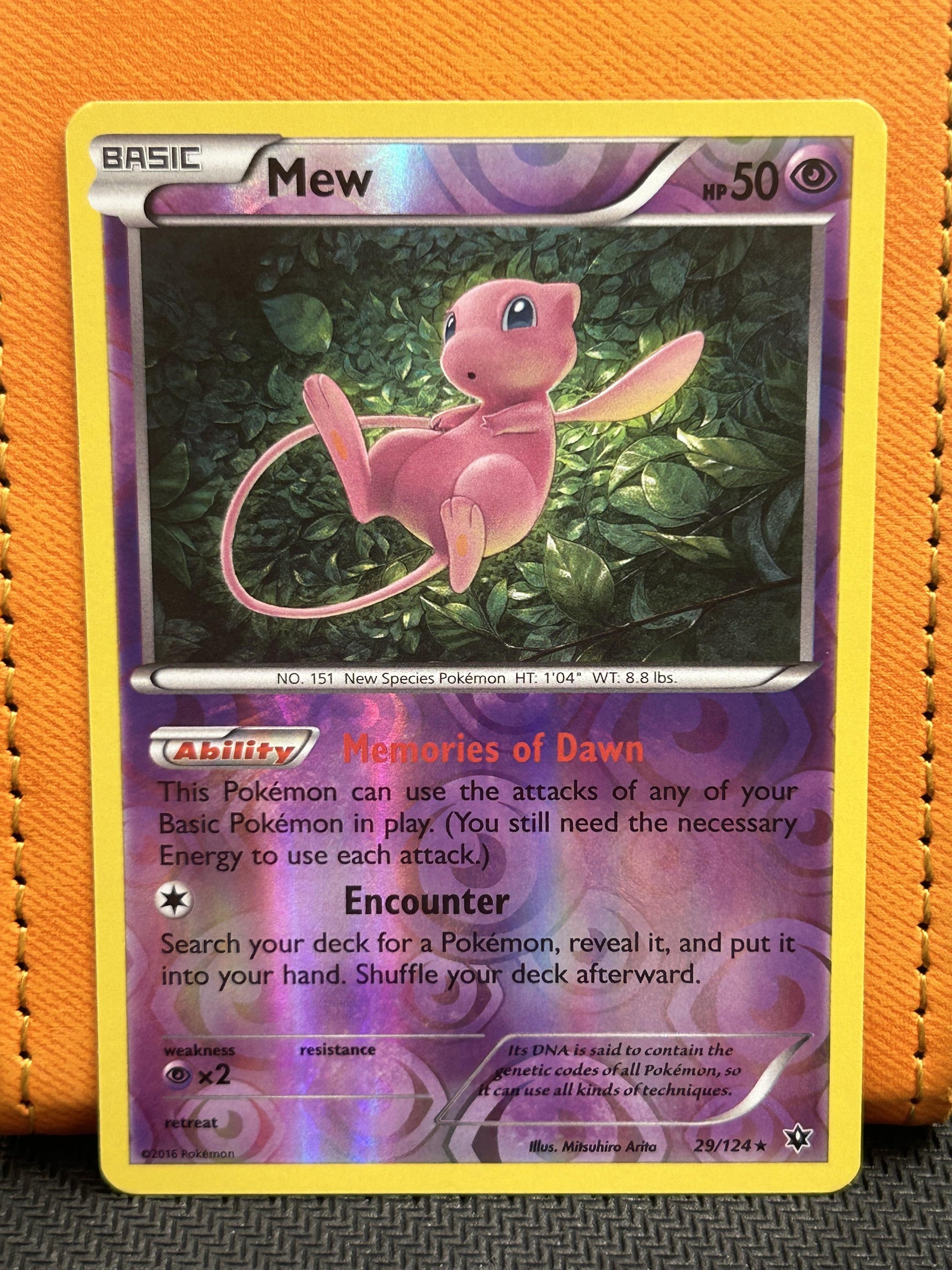 #29/124 Mew XY - Fates Collide