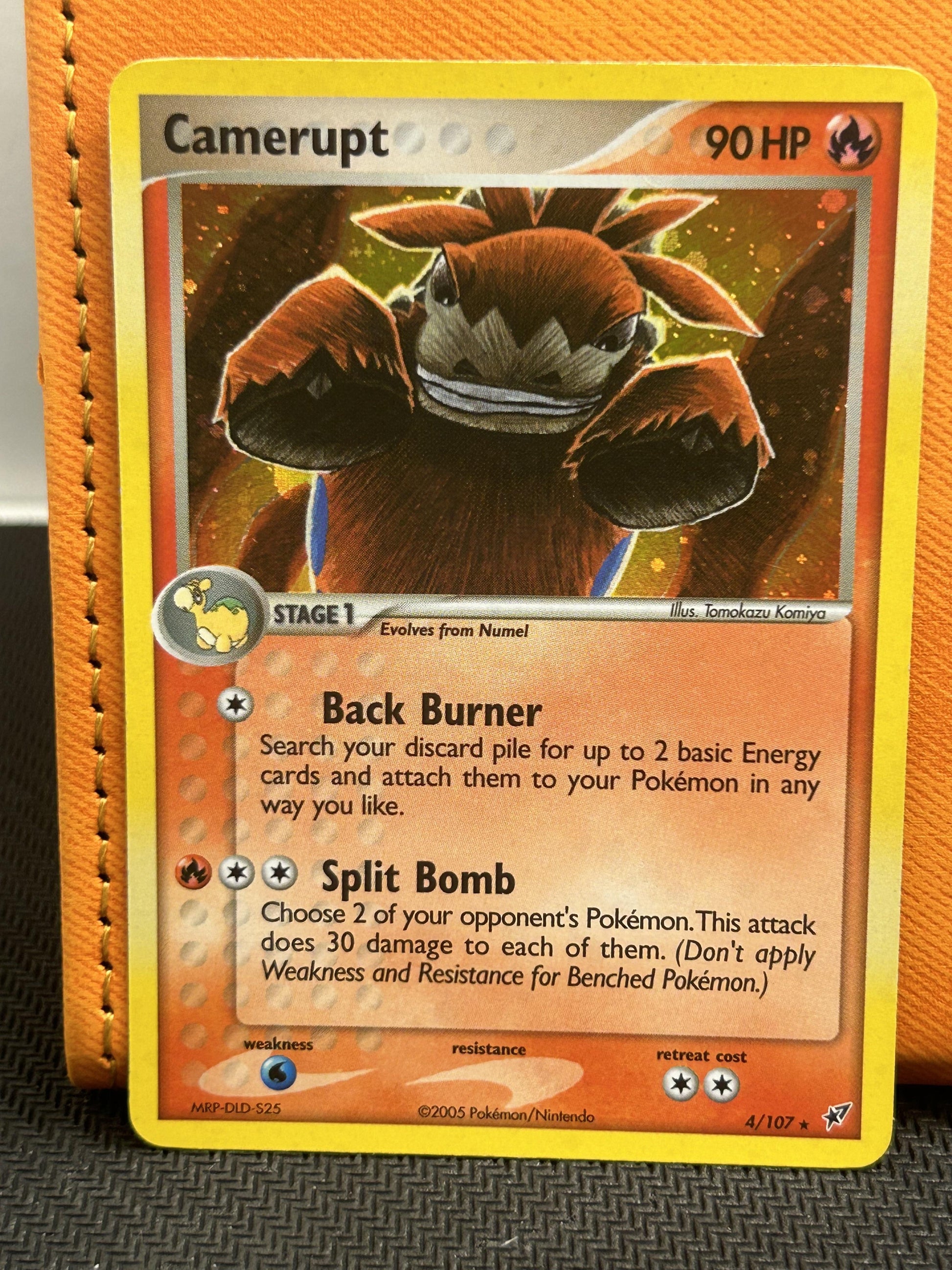 #004/107 Camerupt - 4/107 (EX Deoxys) Deck Exclusives