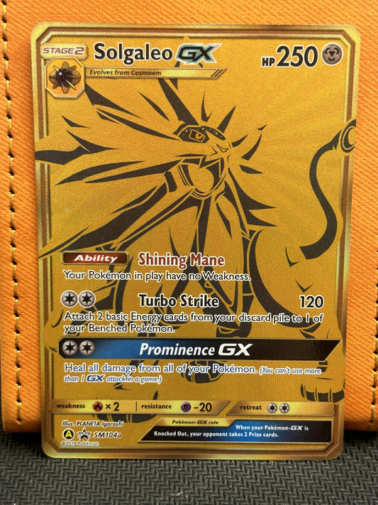 #SM104a Solgaleo GX SM Promos