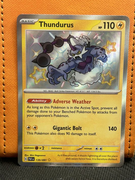 #139/091 Thundurus SV: Paldean Fates