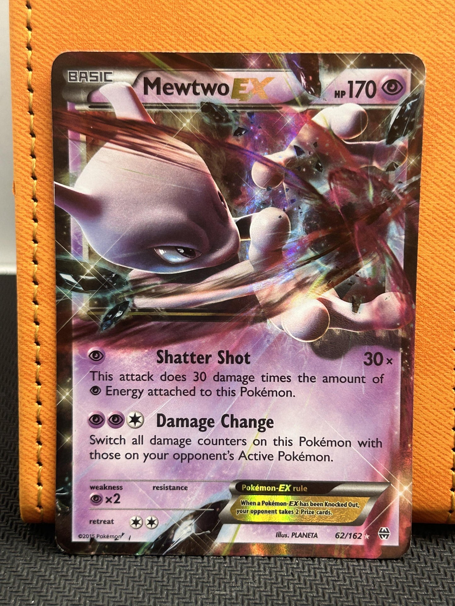 #62/162 Mewtwo EX (62) XY - BREAKthrough