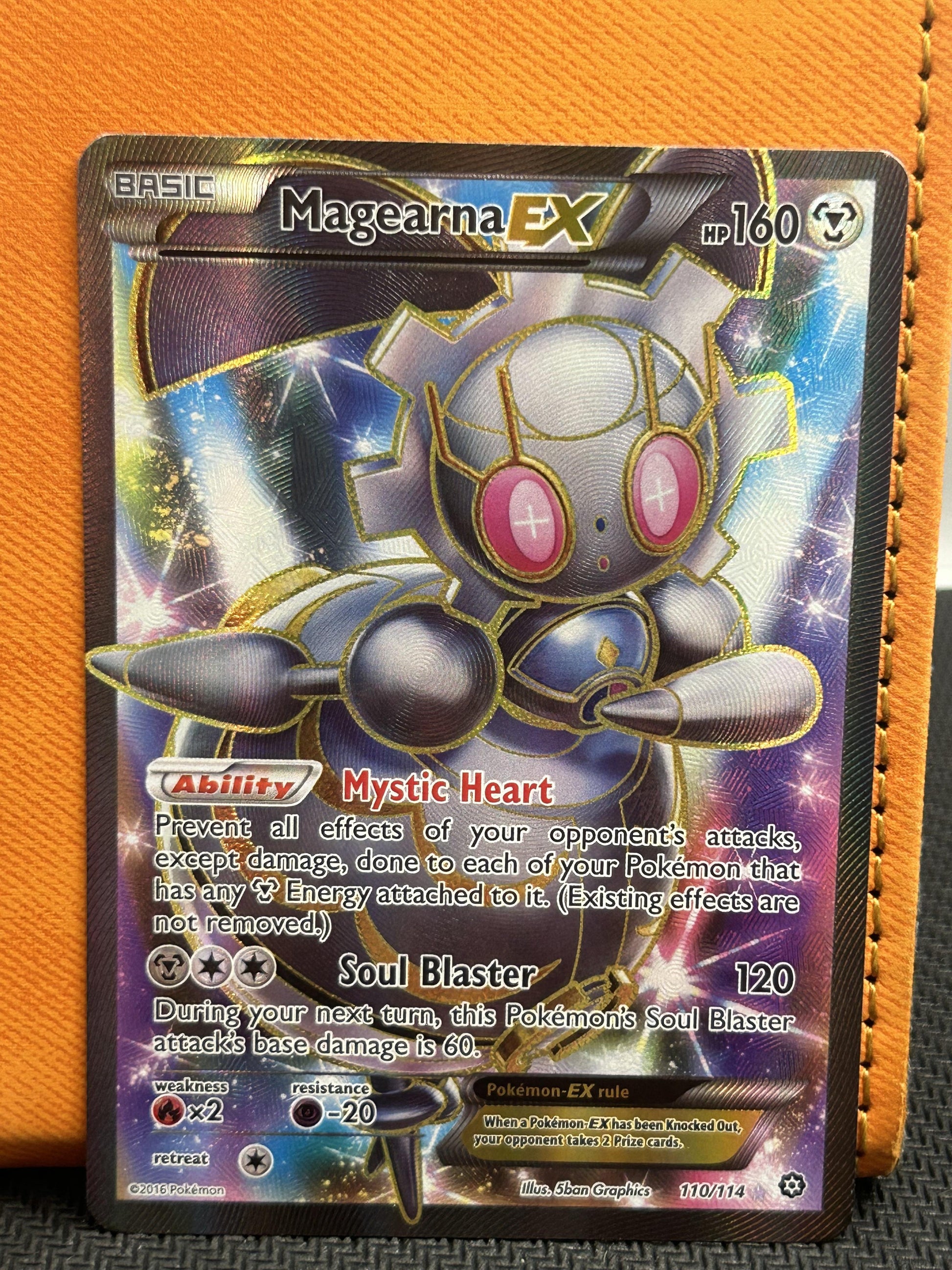 #110/114 Magearna EX (Full Art) XY - Steam Siege