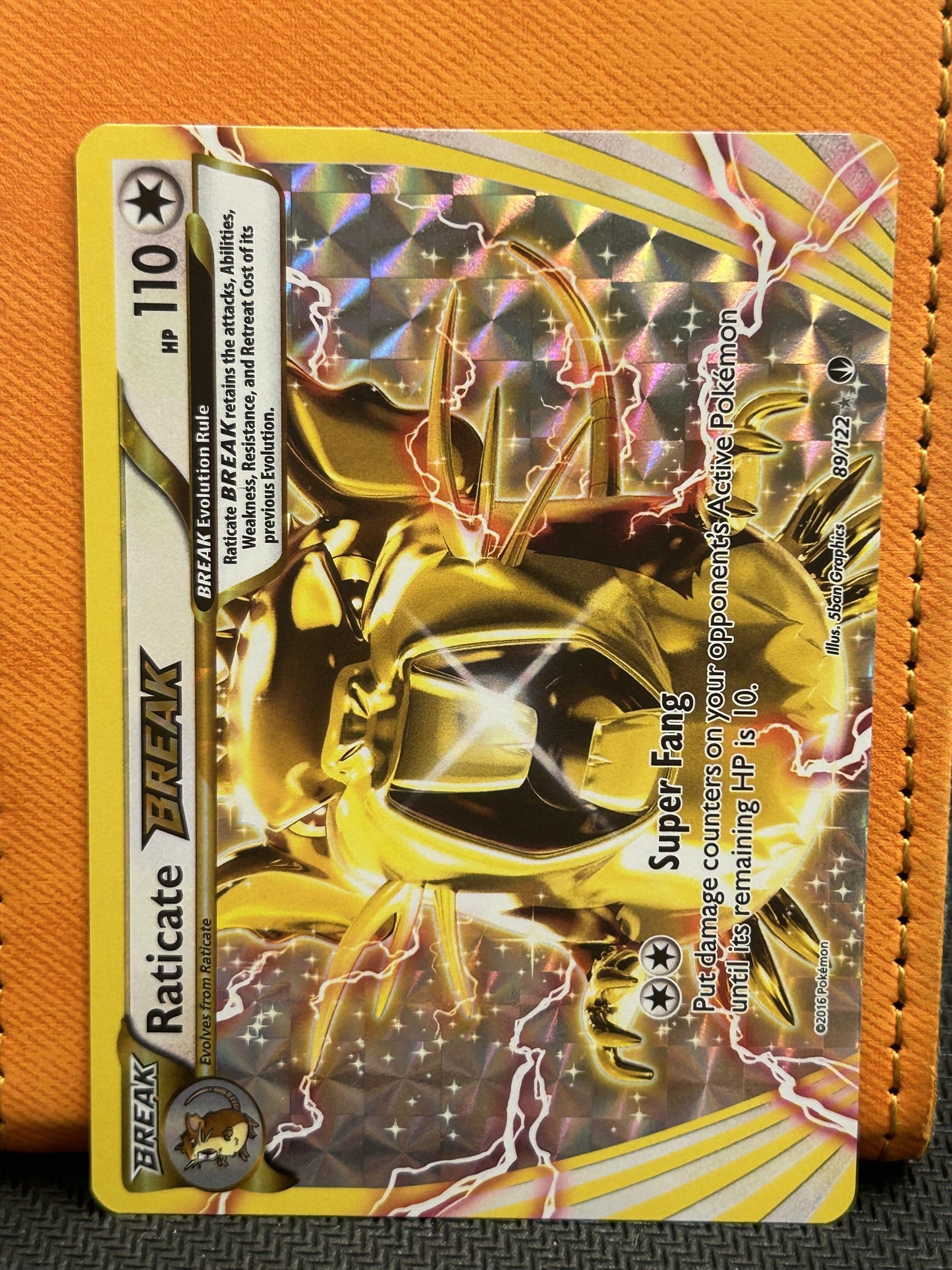 #89/122 Raticate BREAK XY - BREAKpoint