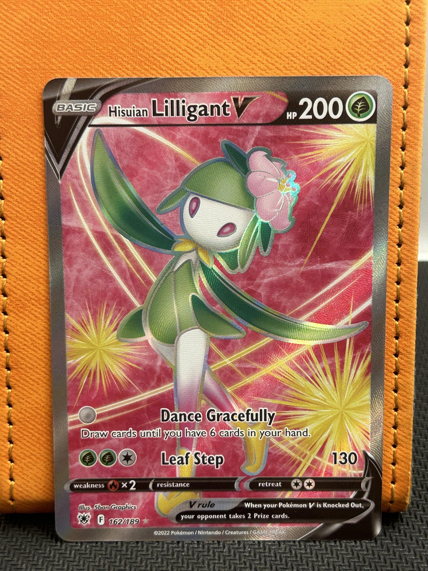 #162/189 Hisuian Lilligant V (Full Art) SWSH10: Astral Radiance