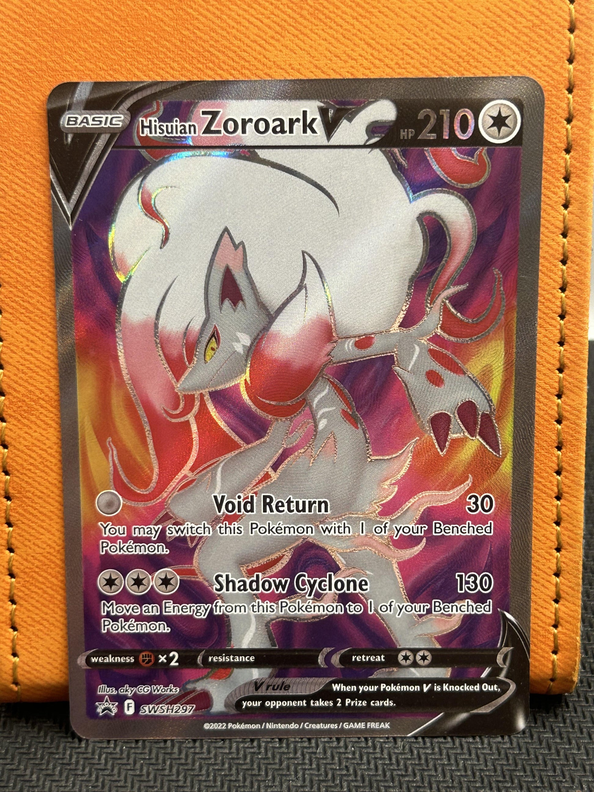 #SWSH297 Hisuian Zoroark V SWSH: Sword & Shield Promo Cards