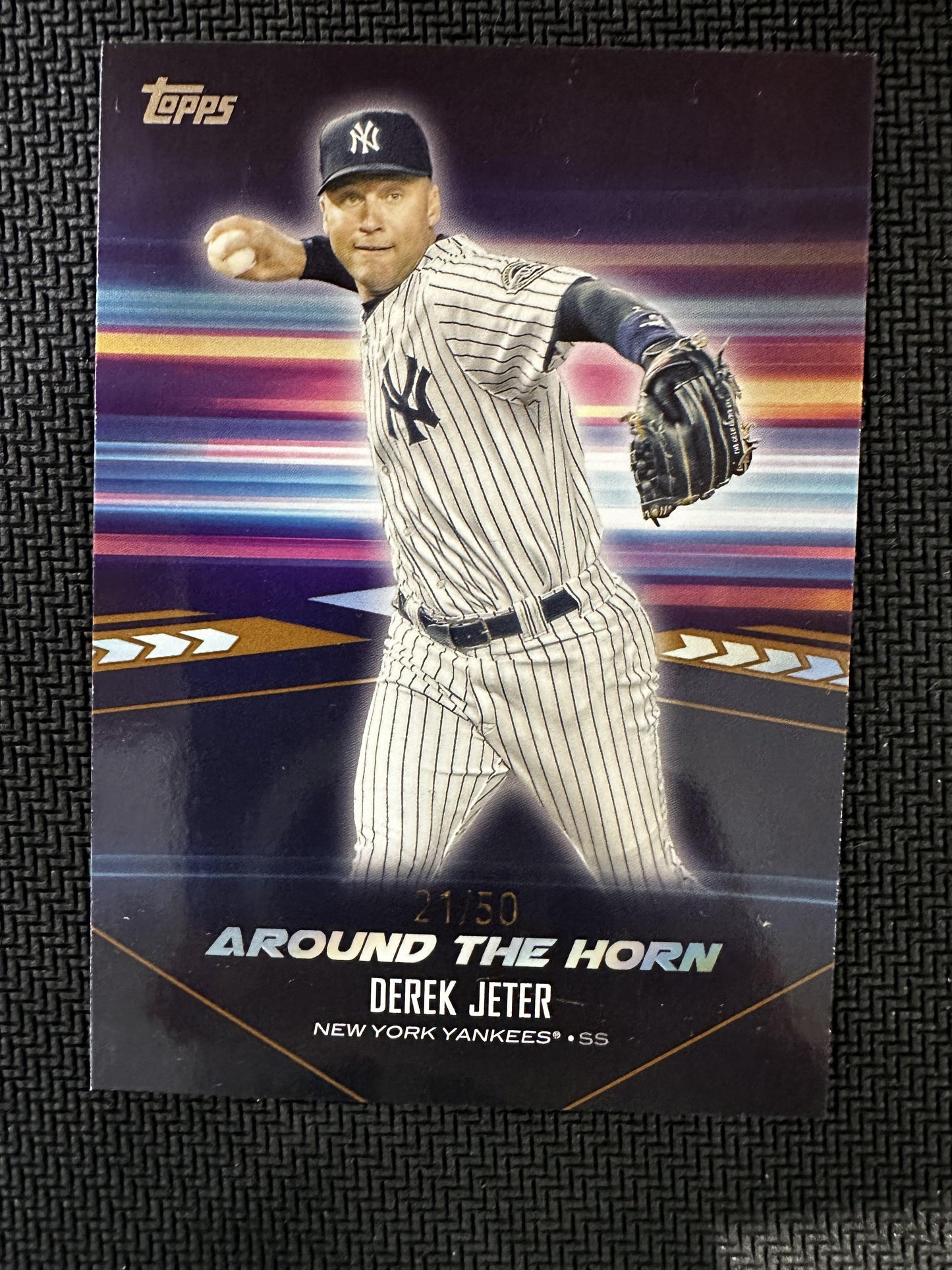 #ATH-29 Derek Jeter 2024 Topps /50 New York Yankees Around the Horn Gold