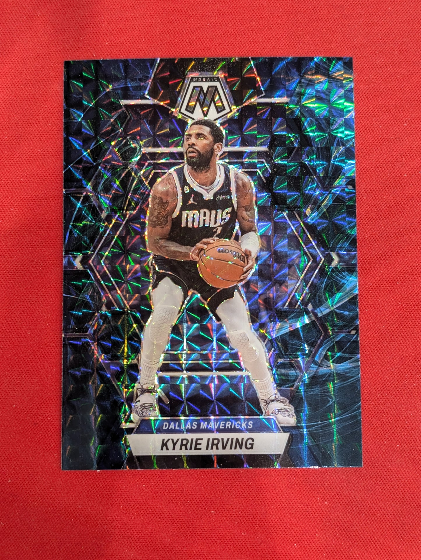 #13 Kyrie Irving 2022-23 Panini Mosaic Dallas Mavericks sports Genesis