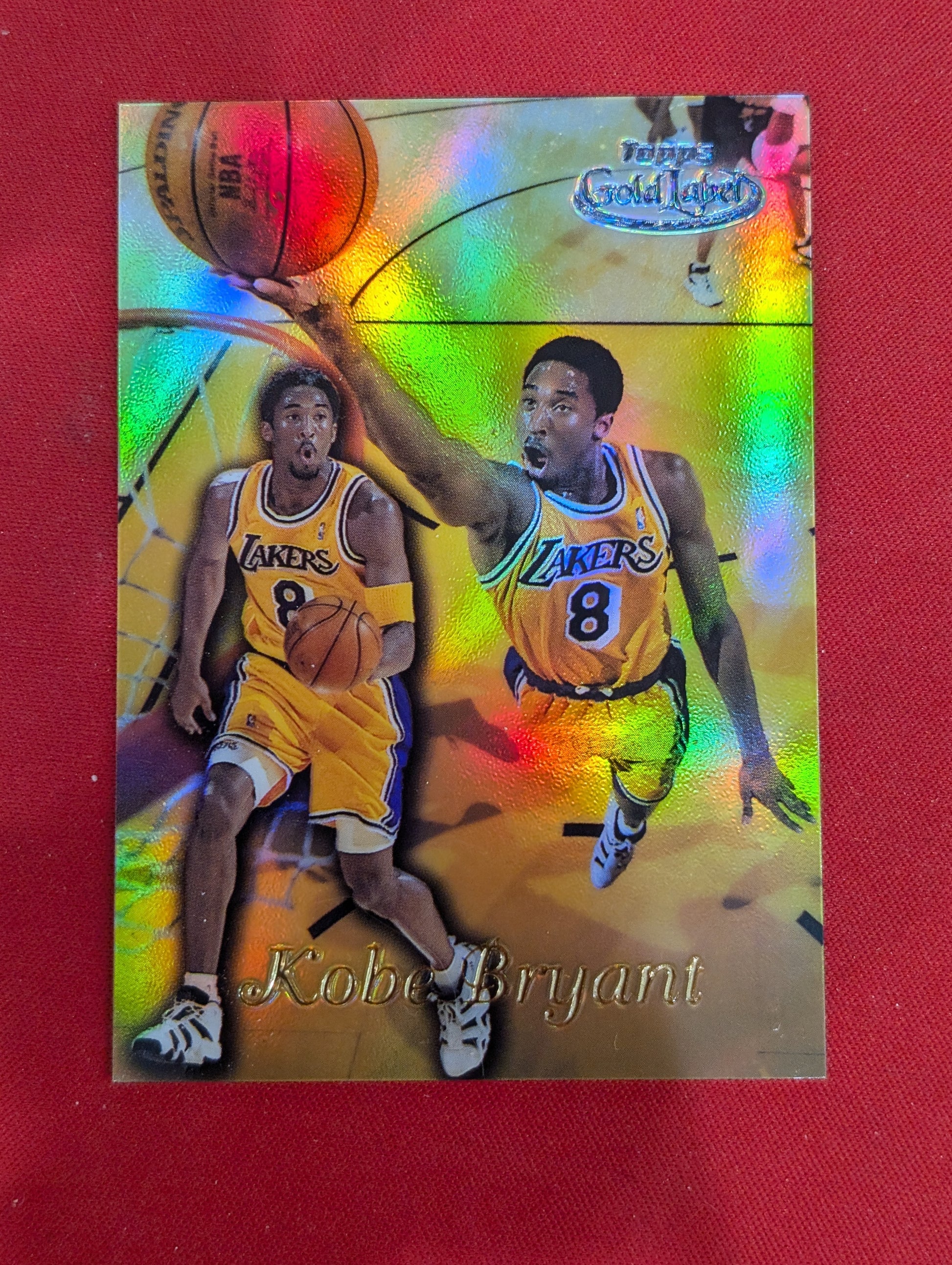 #GL3 Kobe Bryant 1998-99 Topps Los Angeles Lakers sports Topps Gold Label