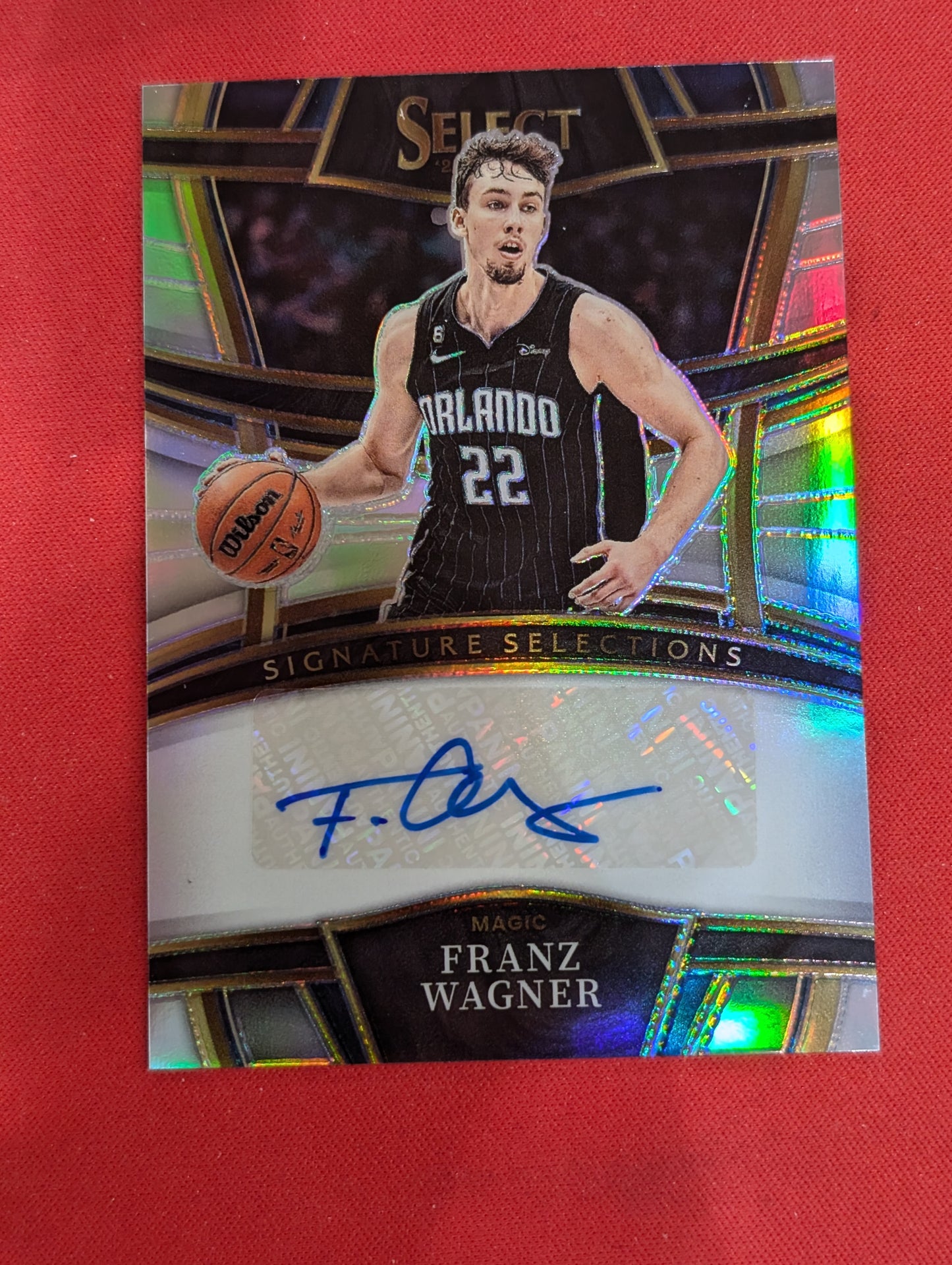 #SS-FZW Franz Wagner 2022-23 Panini Select AU Auto Magic Signature Selections