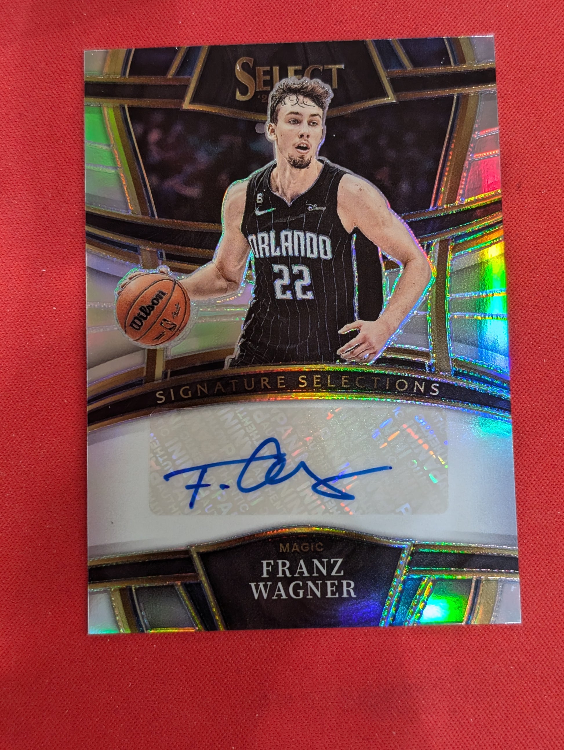 #SS-FZW Franz Wagner 2022-23 Panini Select AU Auto Magic Signature Selections