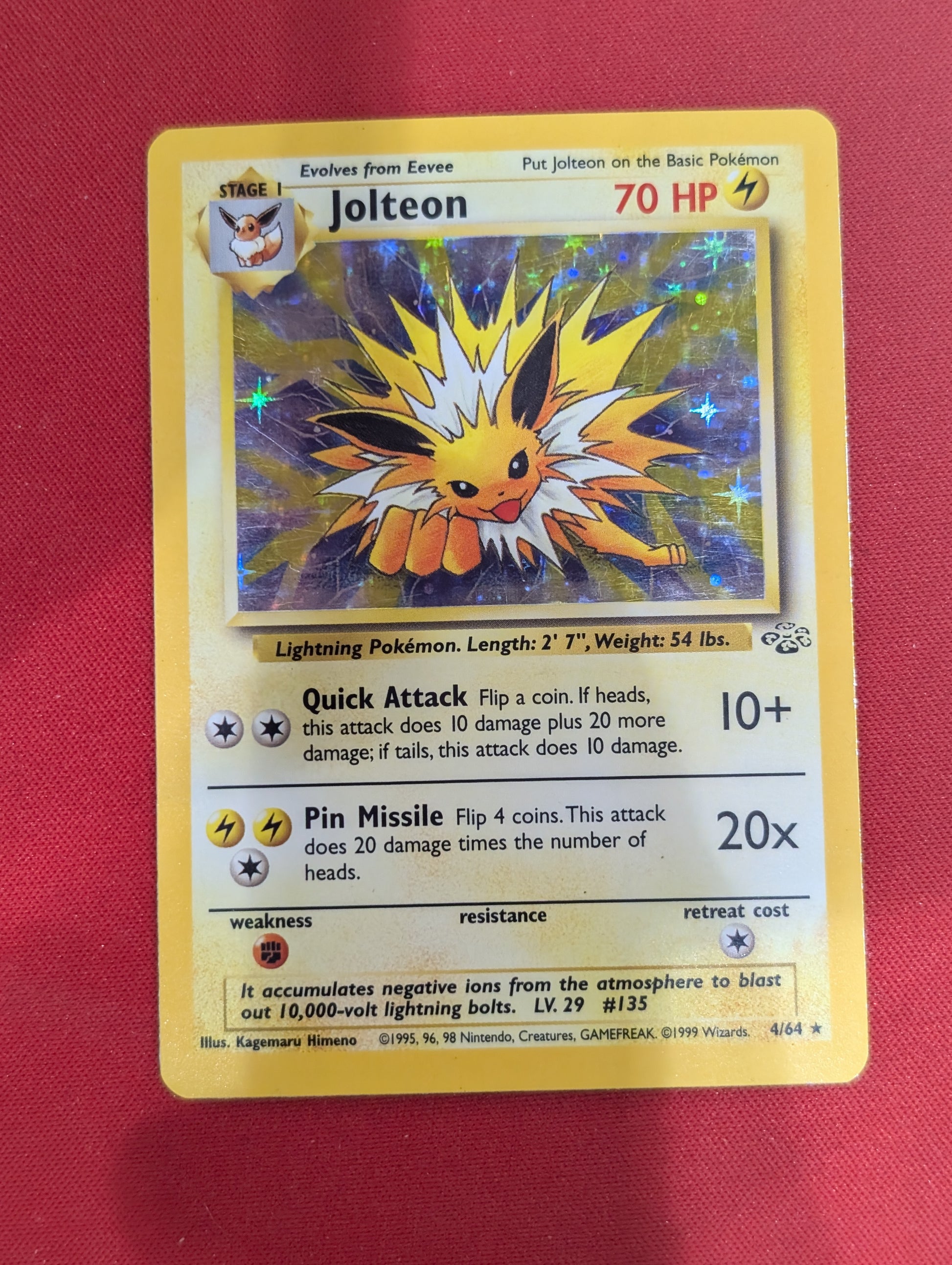 #04/64 Jolteon (4) Jungle