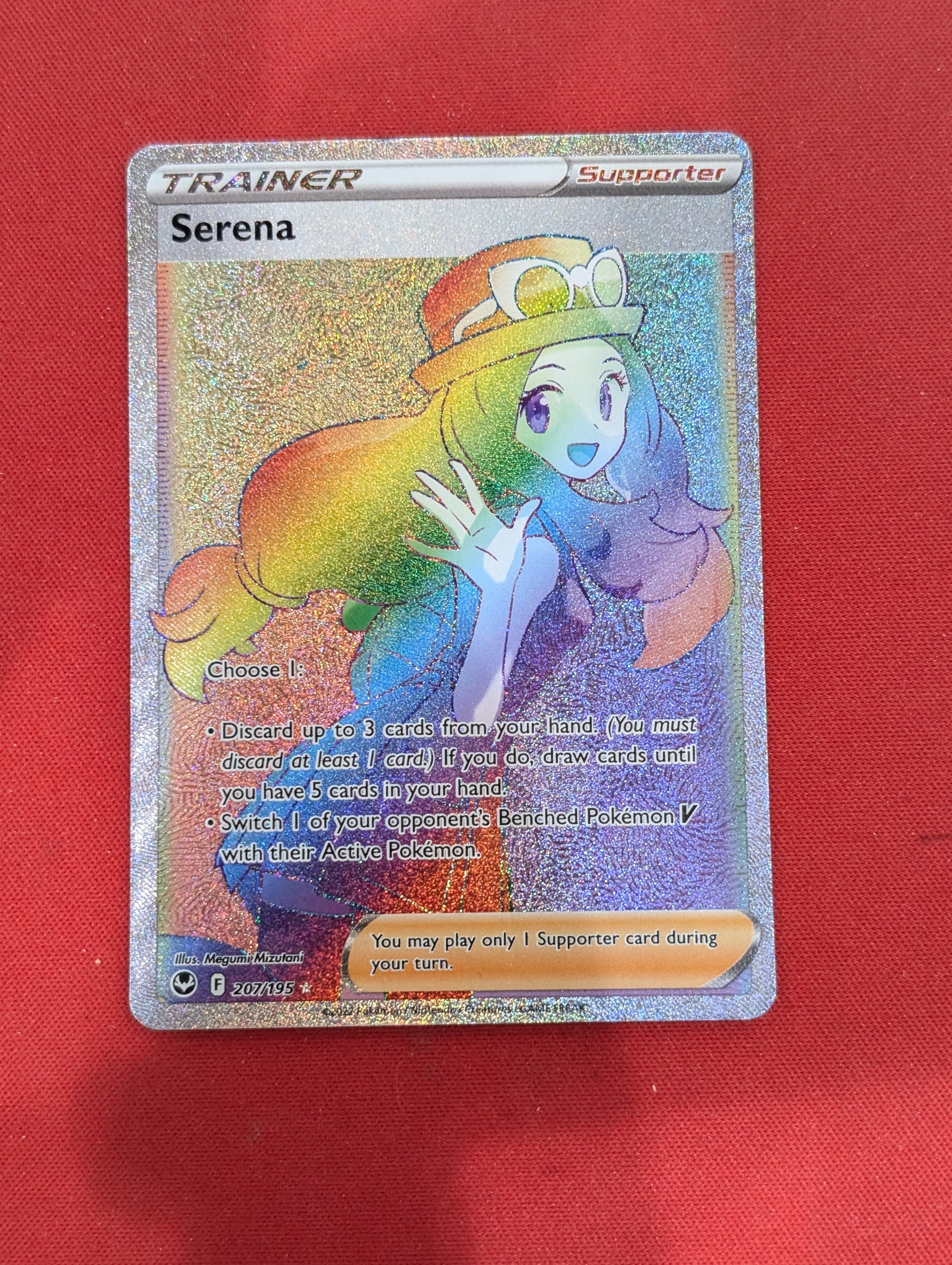 #207/195 Serena (Secret) SWSH12: Silver Tempest