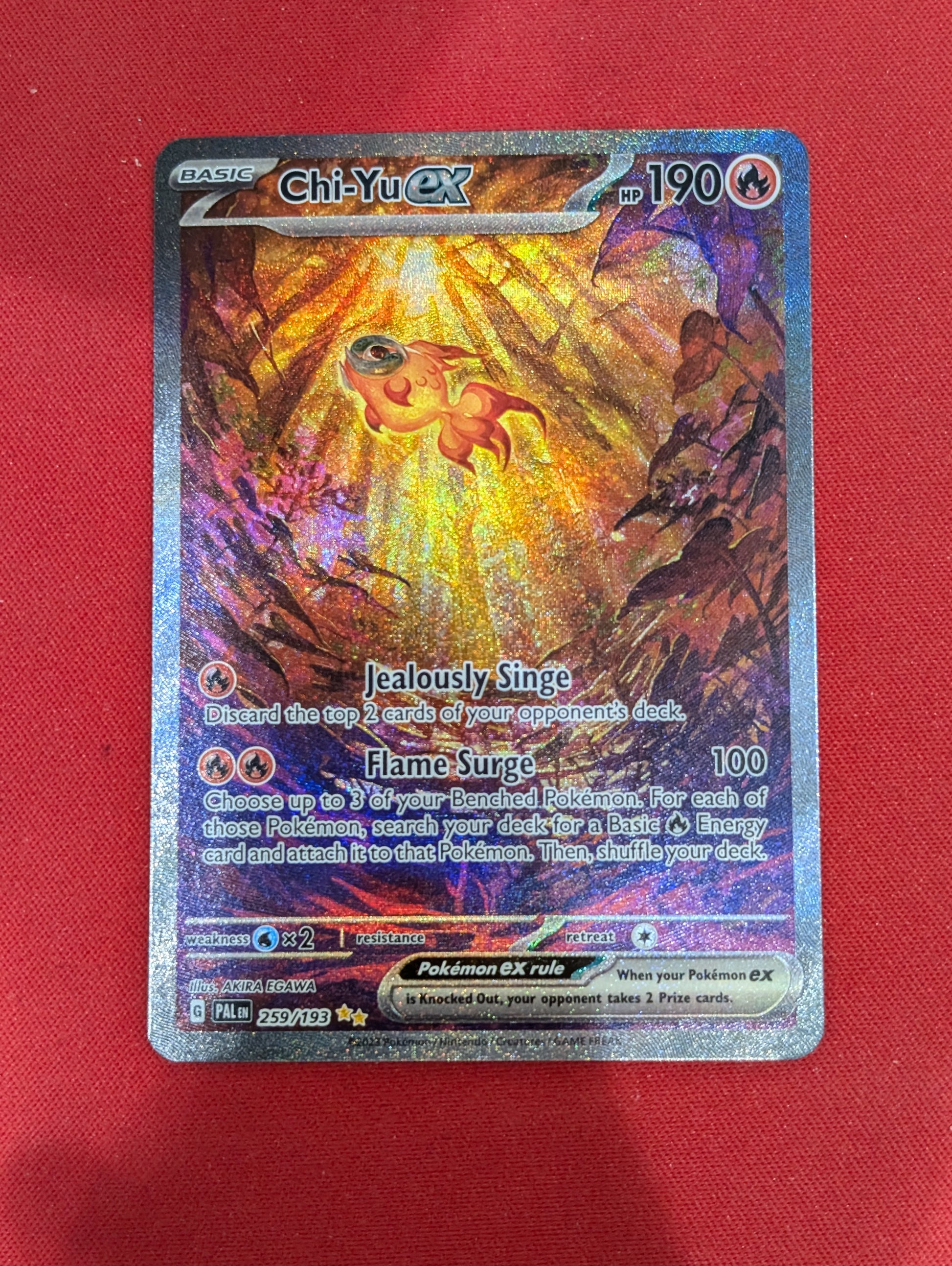 #259/193 Chi-Yu ex SV02: Paldea Evolved