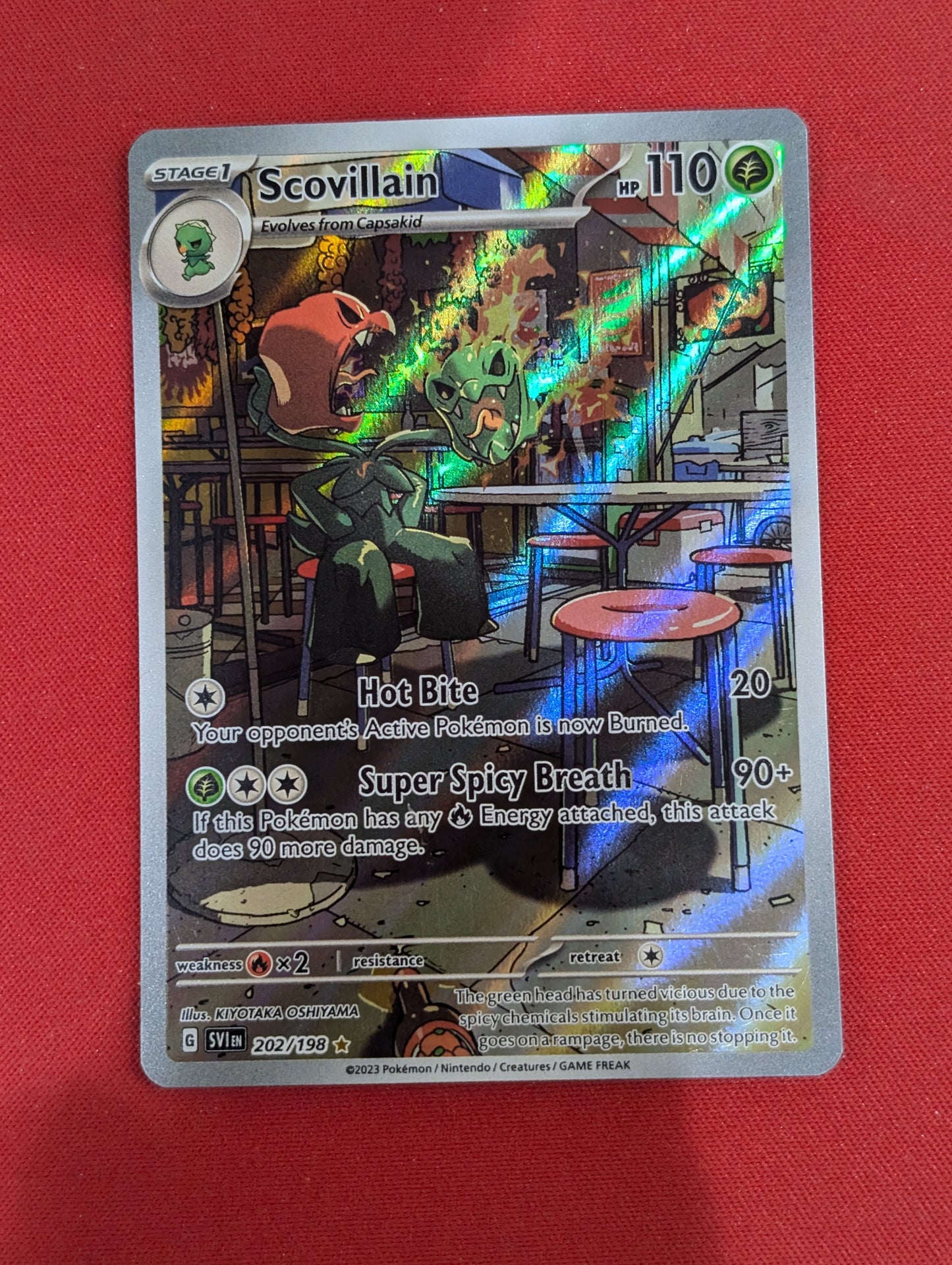 #202/198 Scovillain SV01: Scarlet & Violet Base Set