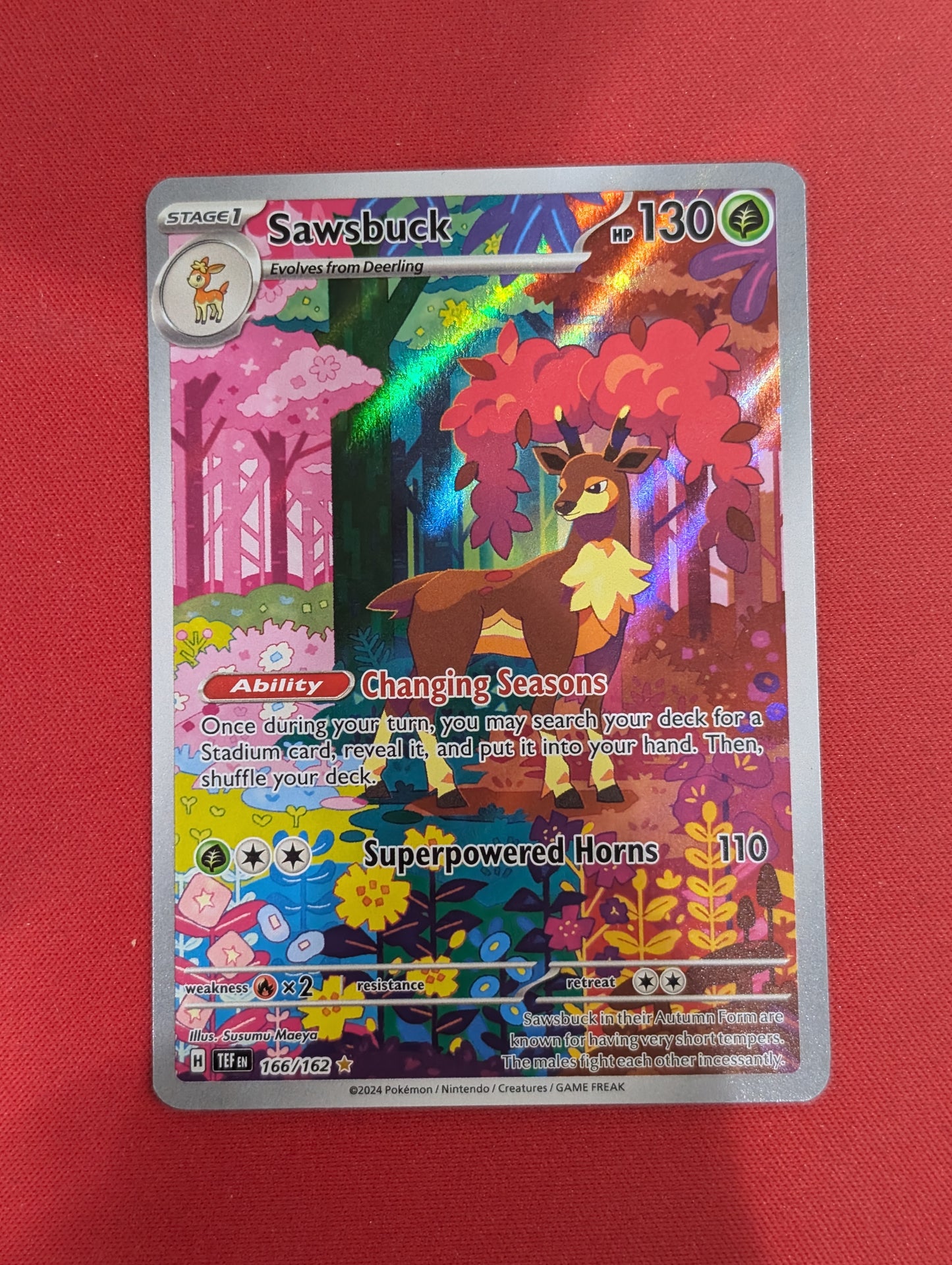 #166/162 Sawsbuck SV05: Temporal Forces