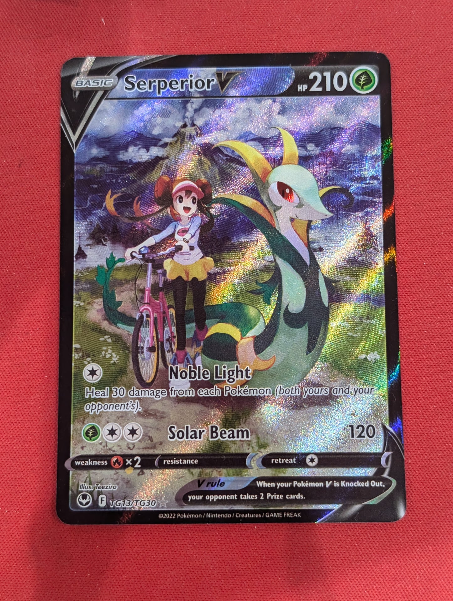 #TG13/TG30 Serperior V SWSH12: Silver Tempest Trainer Gallery