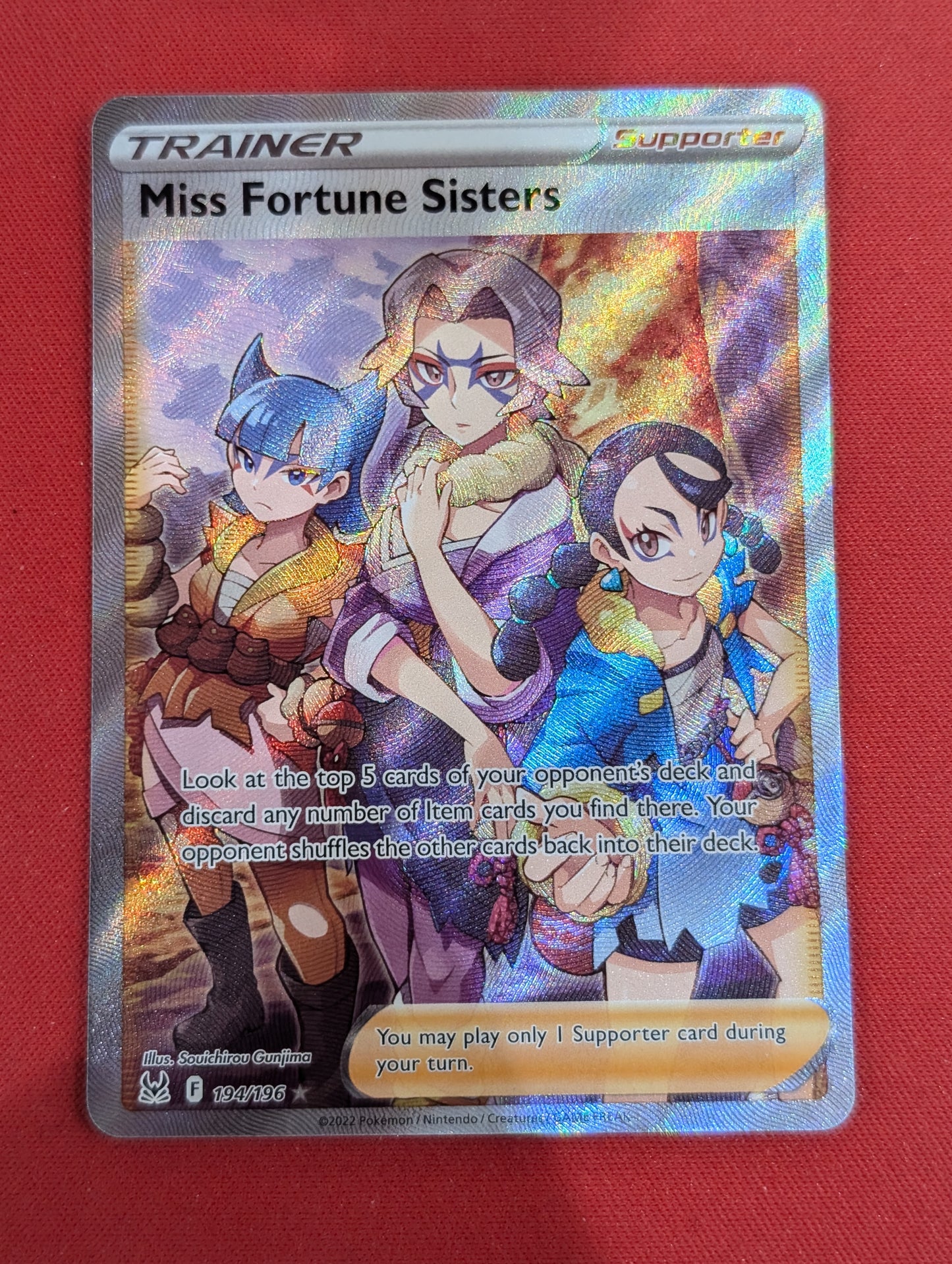 #194/196 Miss Fortune Sisters (Full Art) SWSH11: Lost Origin