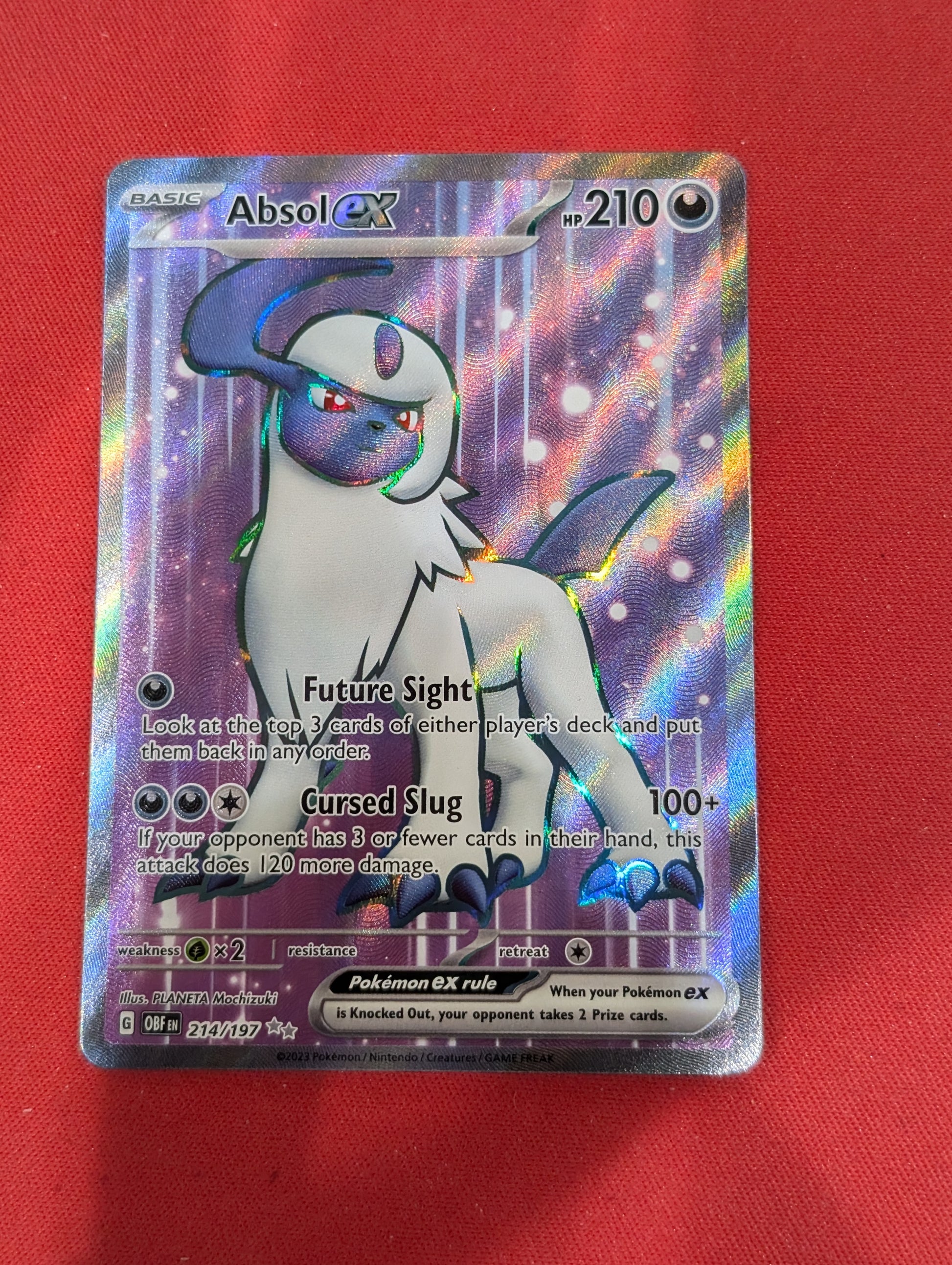 #214/197 Absol ex SV03: Obsidian Flames