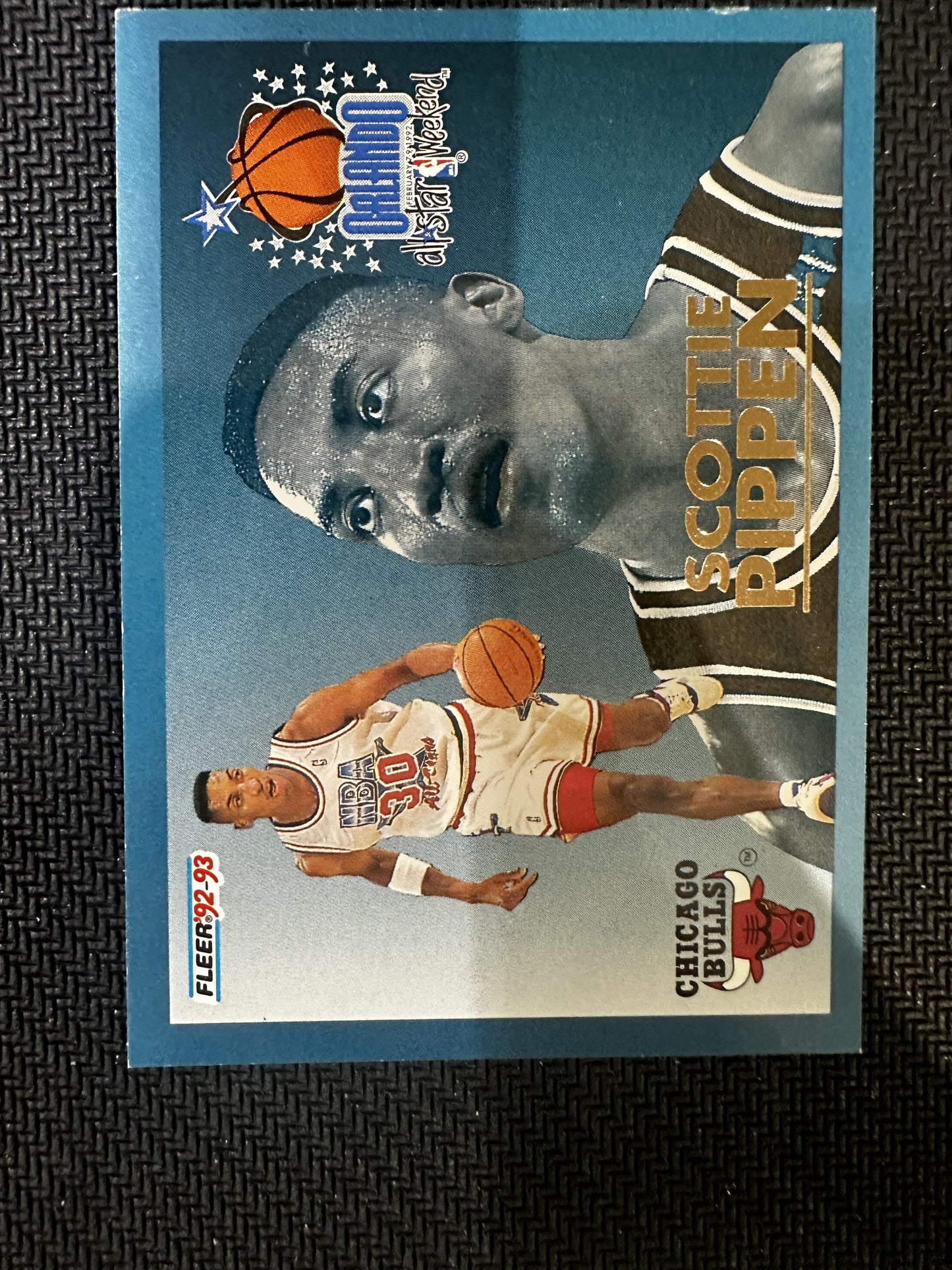 #8 Scottie Pippen 1992-93 Fleer Chicago Bulls sports All-Stars