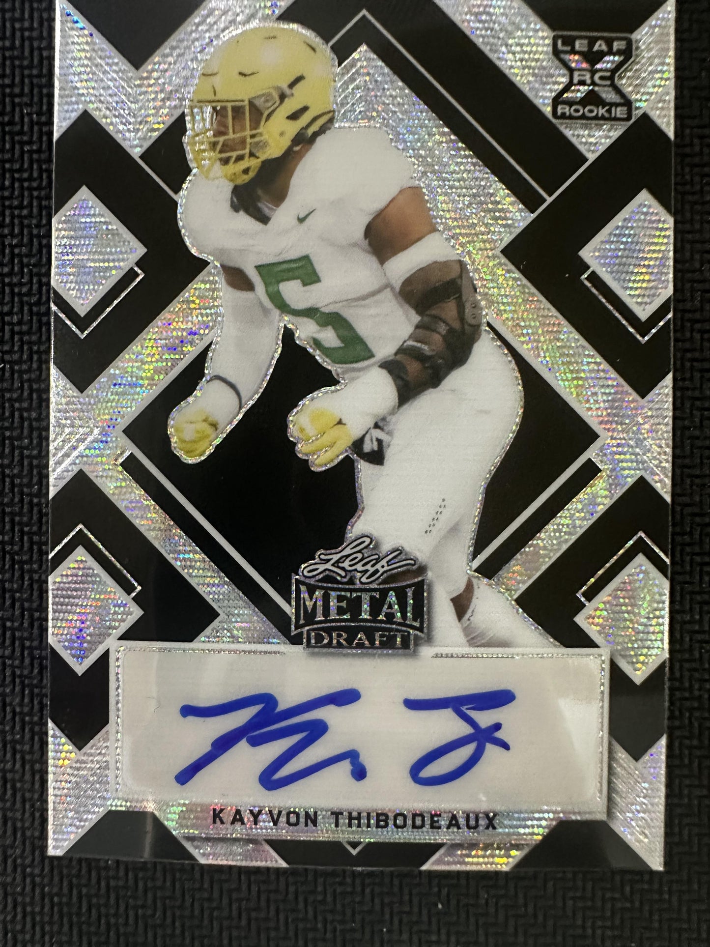 #BA-KT1 Kayvon Thibodeaux 2022 Leaf AU,SN Auto #/10