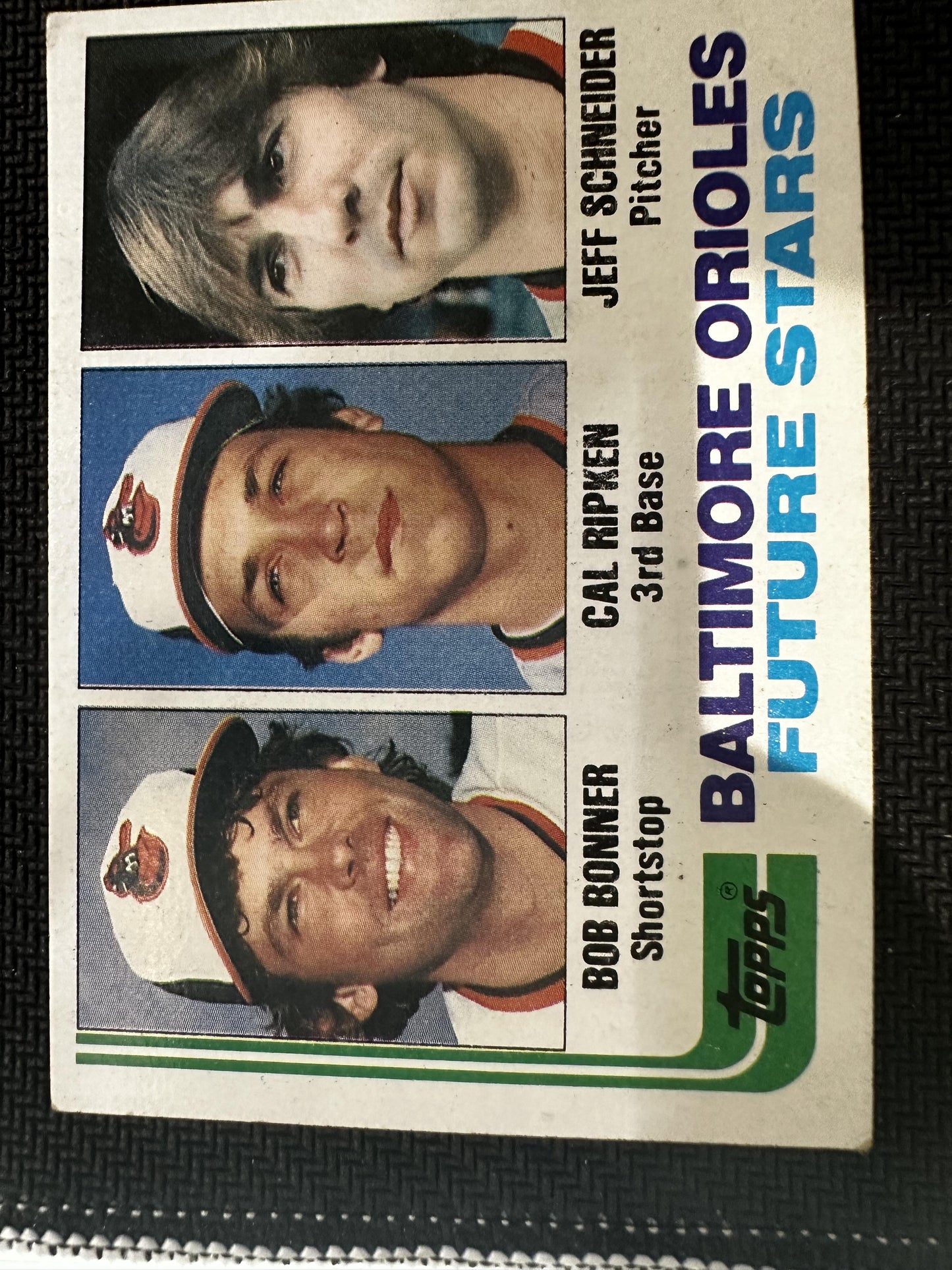 #21 Orioles Future Stars Bonner/Ripken/Schneider 1982 Topps Rookie