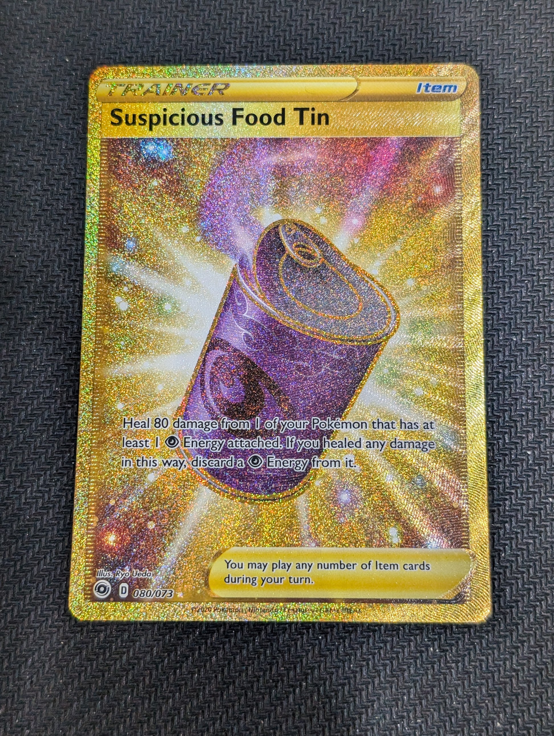 #80/73 Suspicious Food Tin (Secret) Champion's Path