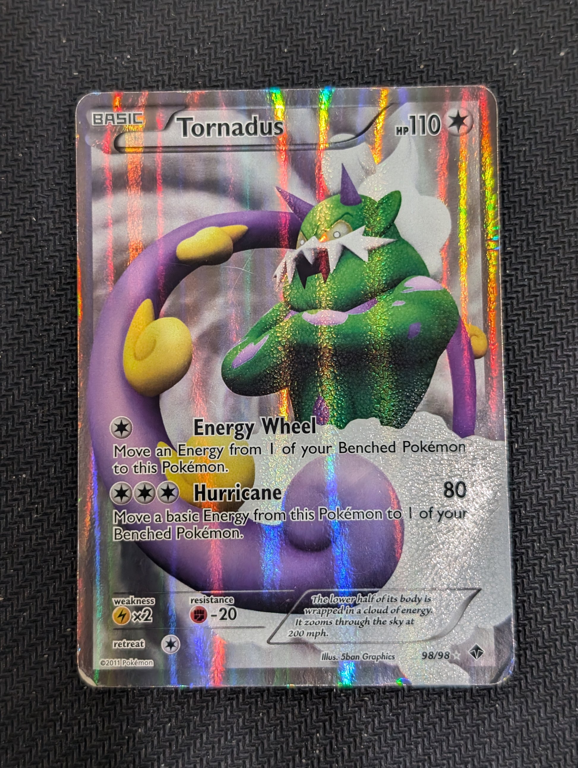 #98/98 Tornadus (98 Full Art) Emerging Powers