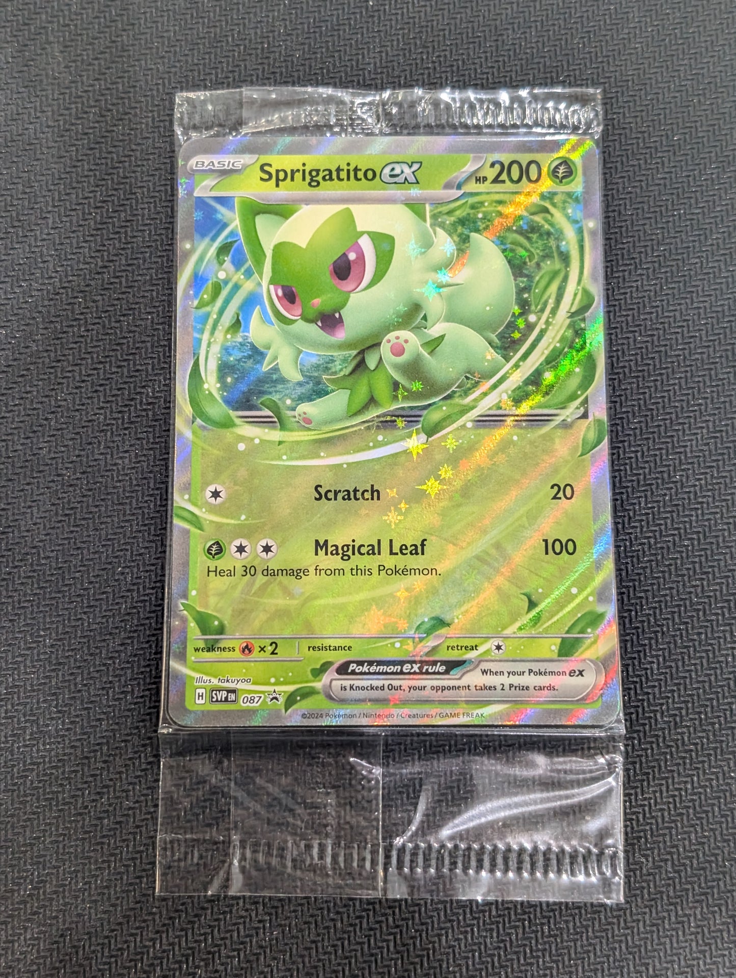 #087 Sprigatito ex SV: Scarlet & Violet Promo Cards