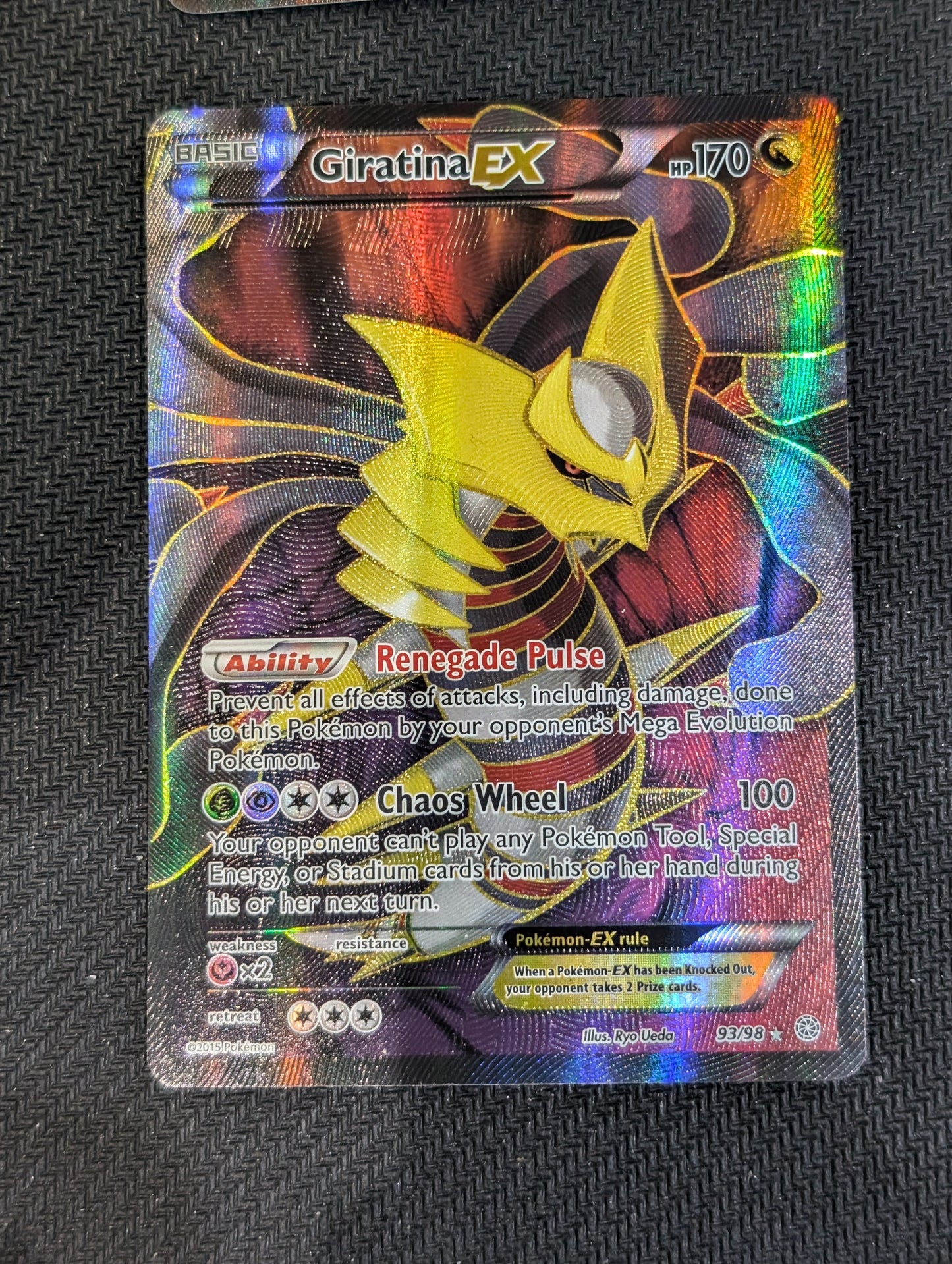 #93/98 Giratina EX (93 Full Art) XY - Ancient Origins