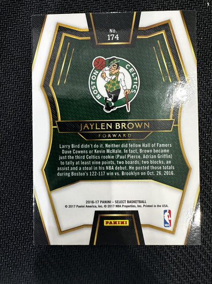 #174 Jaylen Brown 2016-17 Panini Select RC Rookie Boston Celtics sports