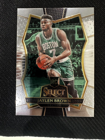 #174 Jaylen Brown 2016-17 Panini Select RC Rookie Boston Celtics sports