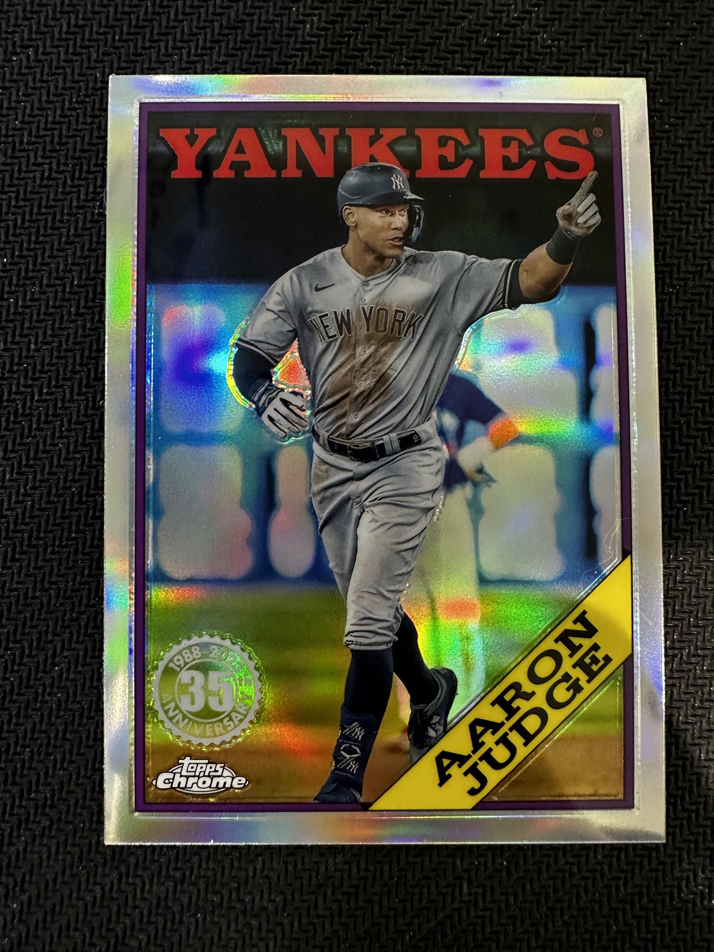 #88BC-1 Aaron Judge 2023 Topps Chrome New York Yankees 35th Anniversary