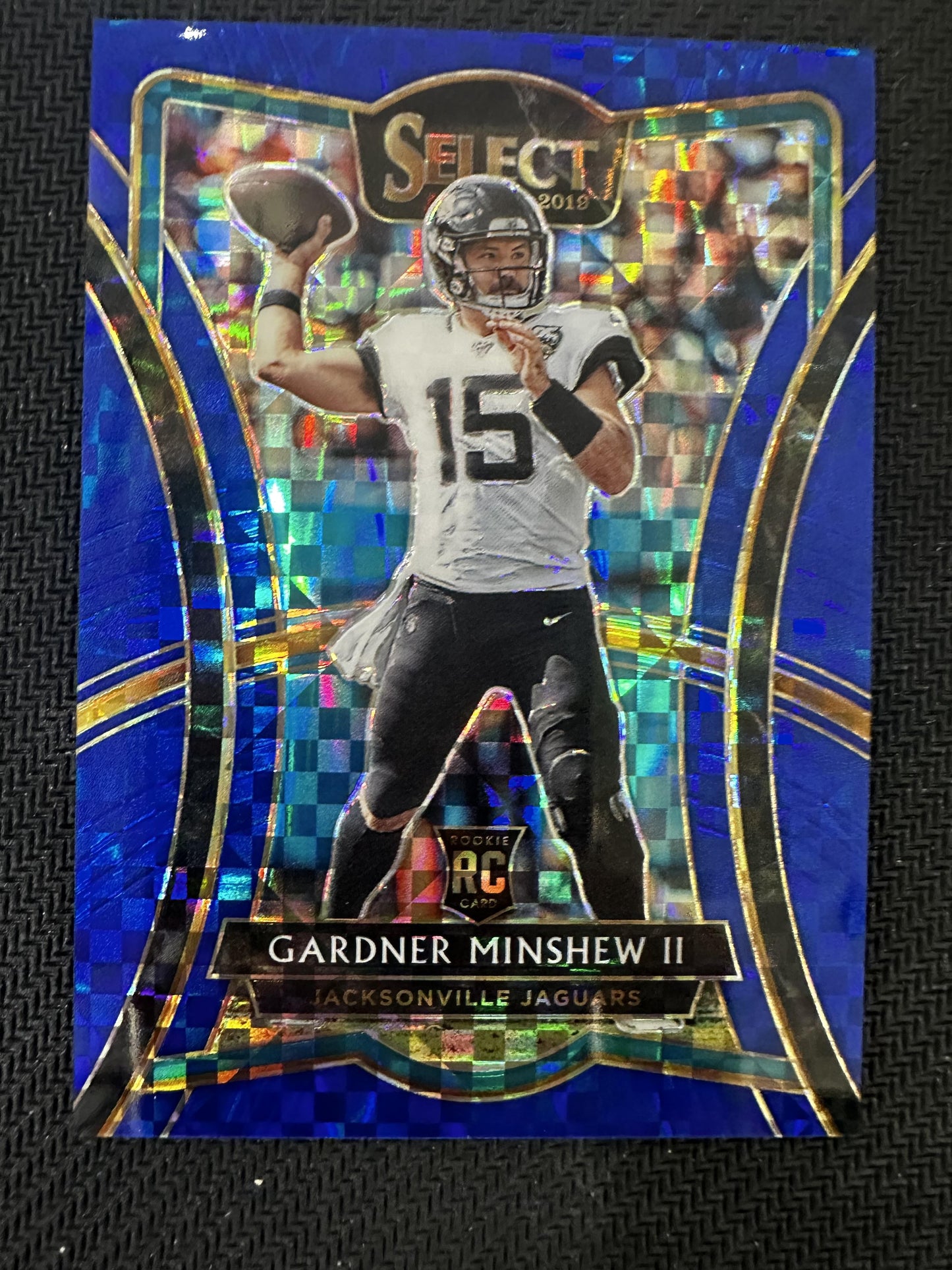 #178 Gardner Minshew II 2019 Panini Select /149 Jacksonville Jaguars Blue Prizm