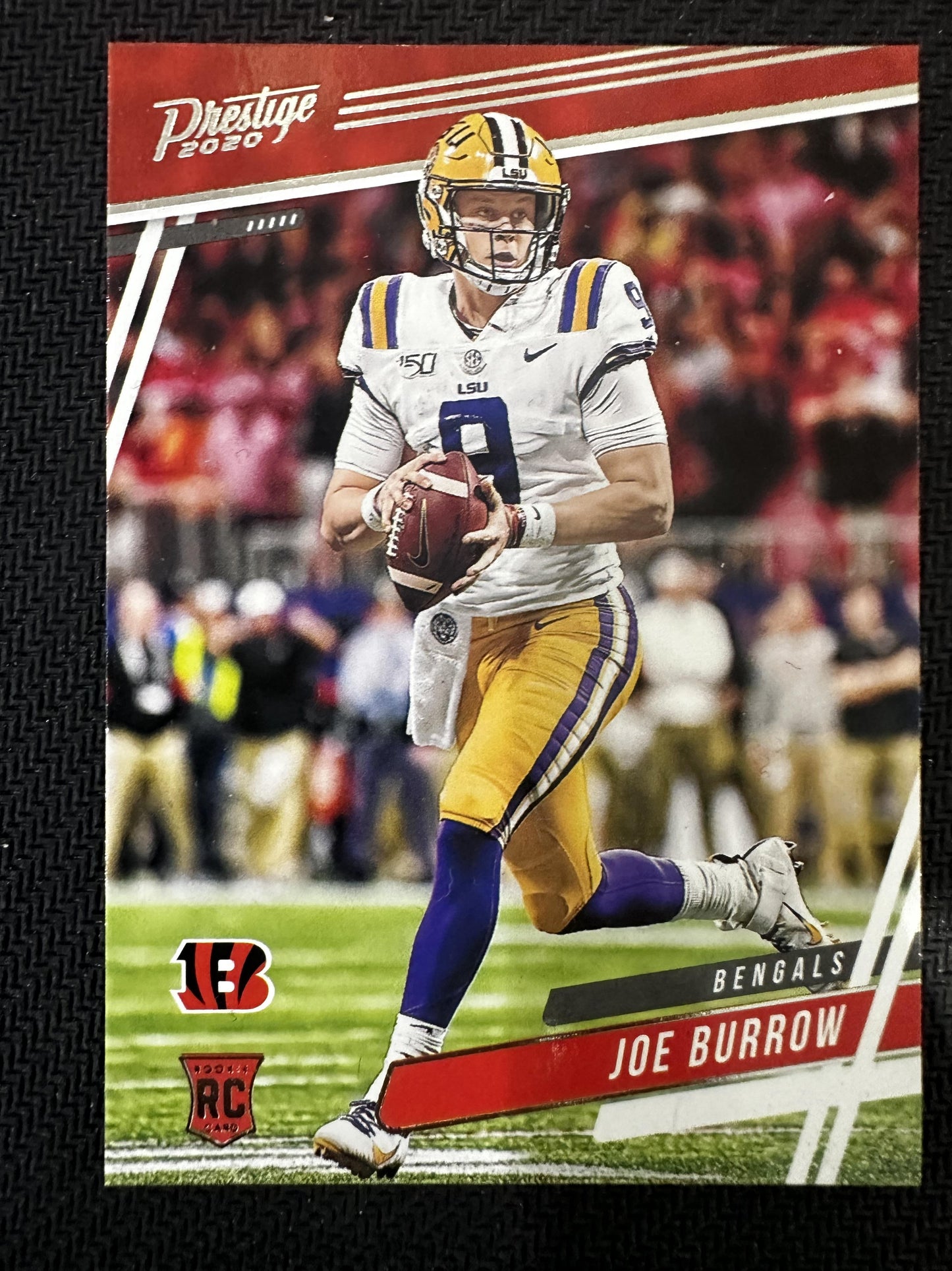 #258 Joe Burrow 2020 Panini Prestige RC Rookie Cincinnati Bengals sports