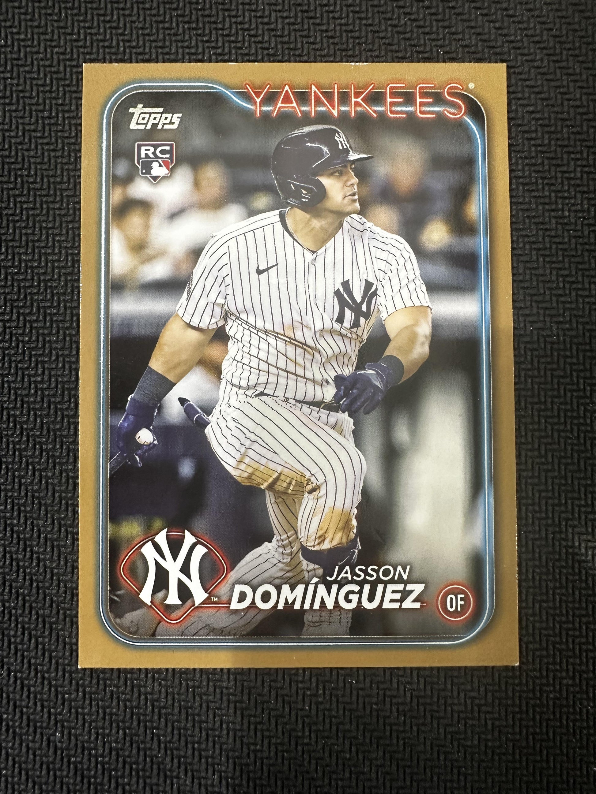 #60 Jasson Domínguez 2024 Topps SN #/2024 New York Yankees sports Gold