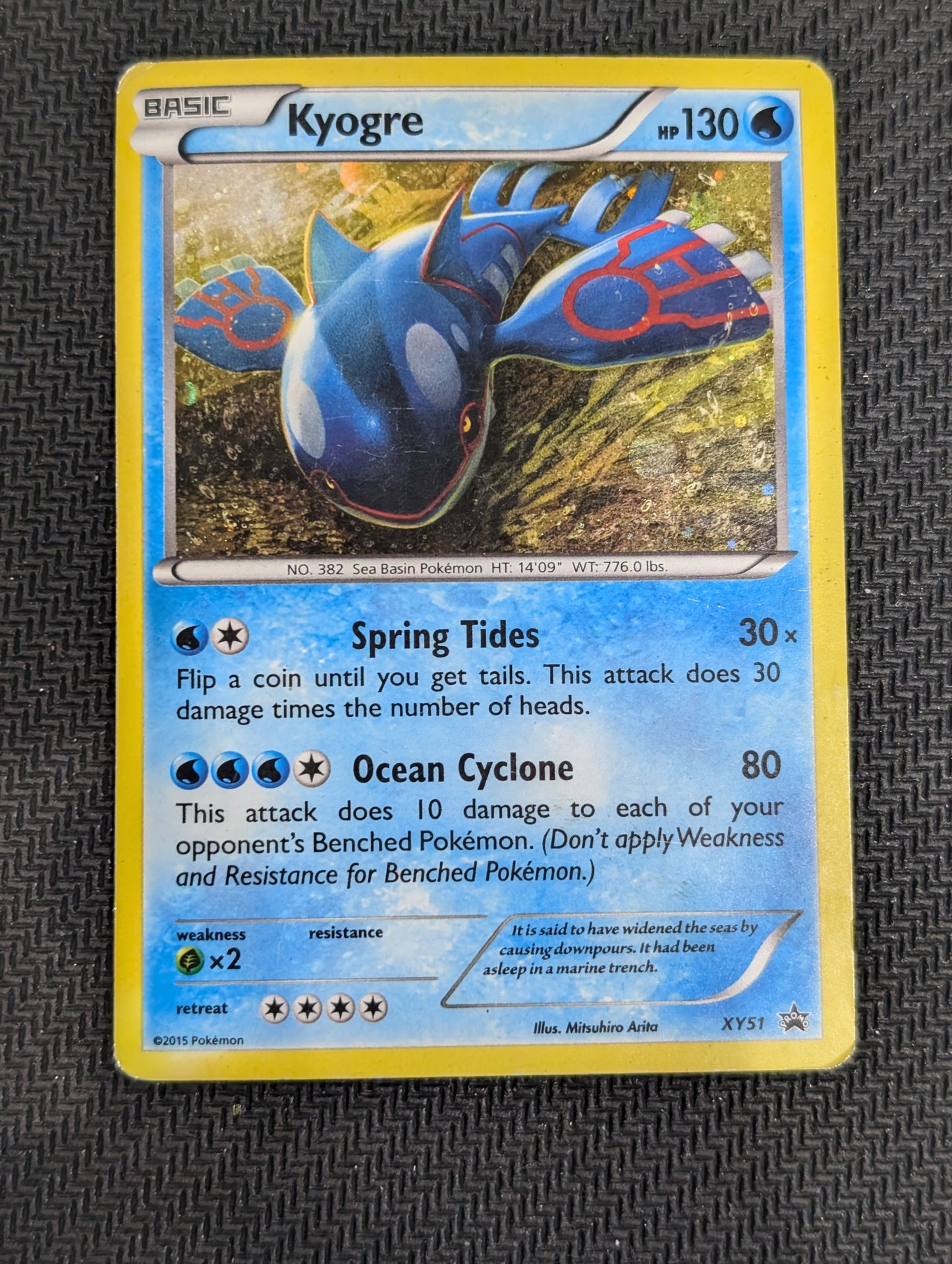 #XY51 Kyogre XY Promos