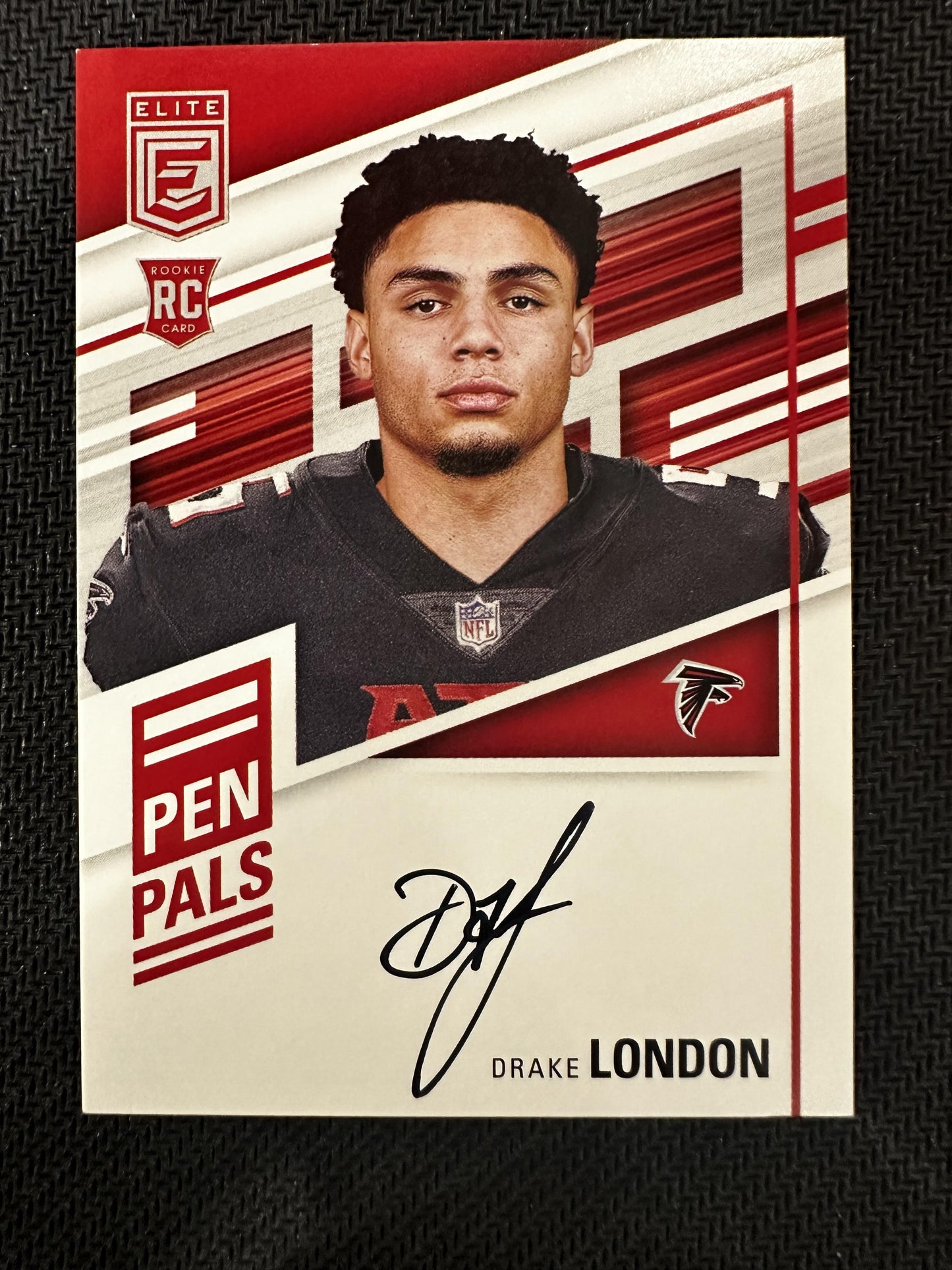 #PP-DL Drake London 2022 Donruss Elite AU Auto Atlanta Falcons sports Pen Pals