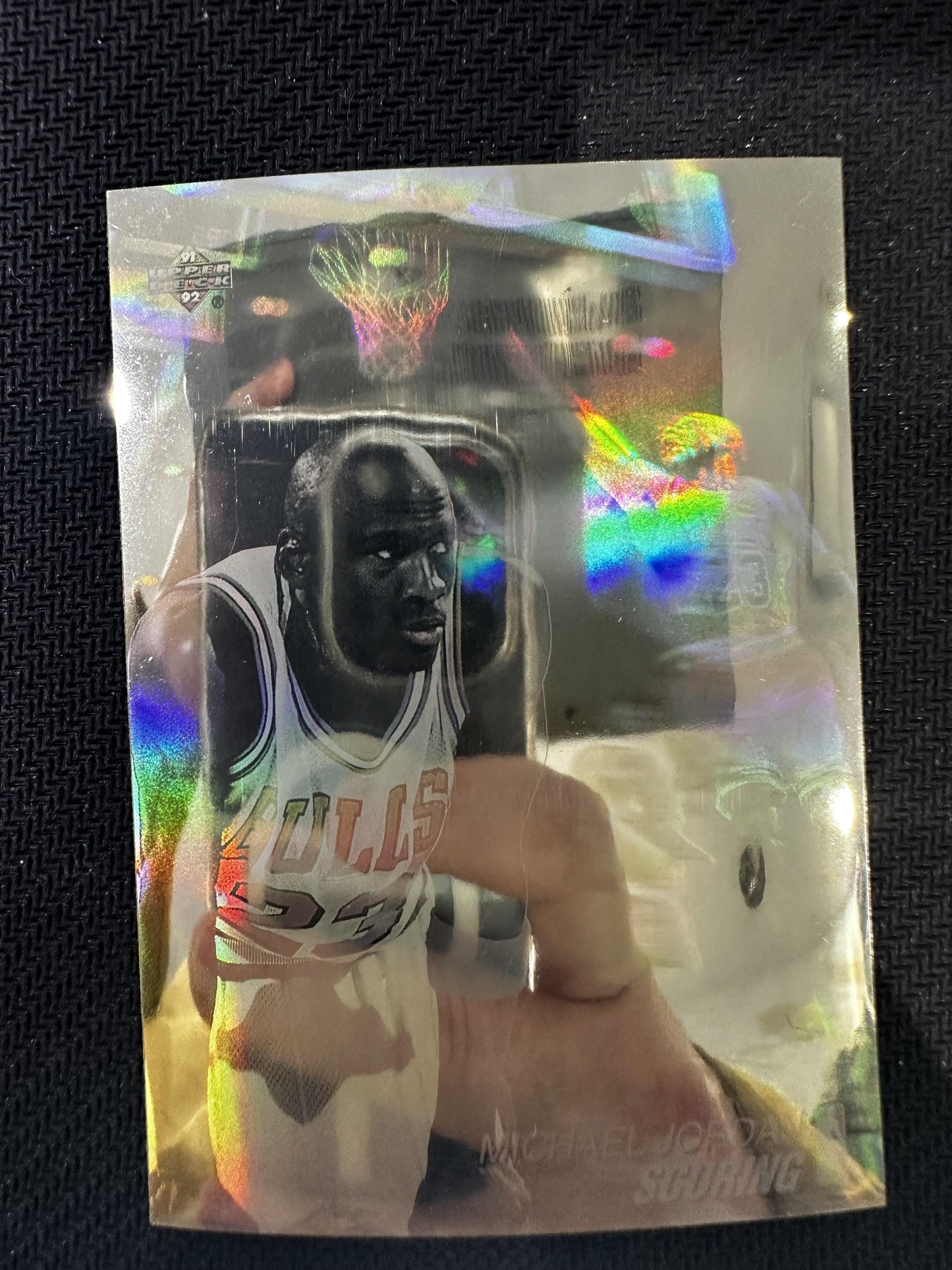 #3 Michael Jordan 1991-92 Upper Deck Bulls Award Winner Holograms