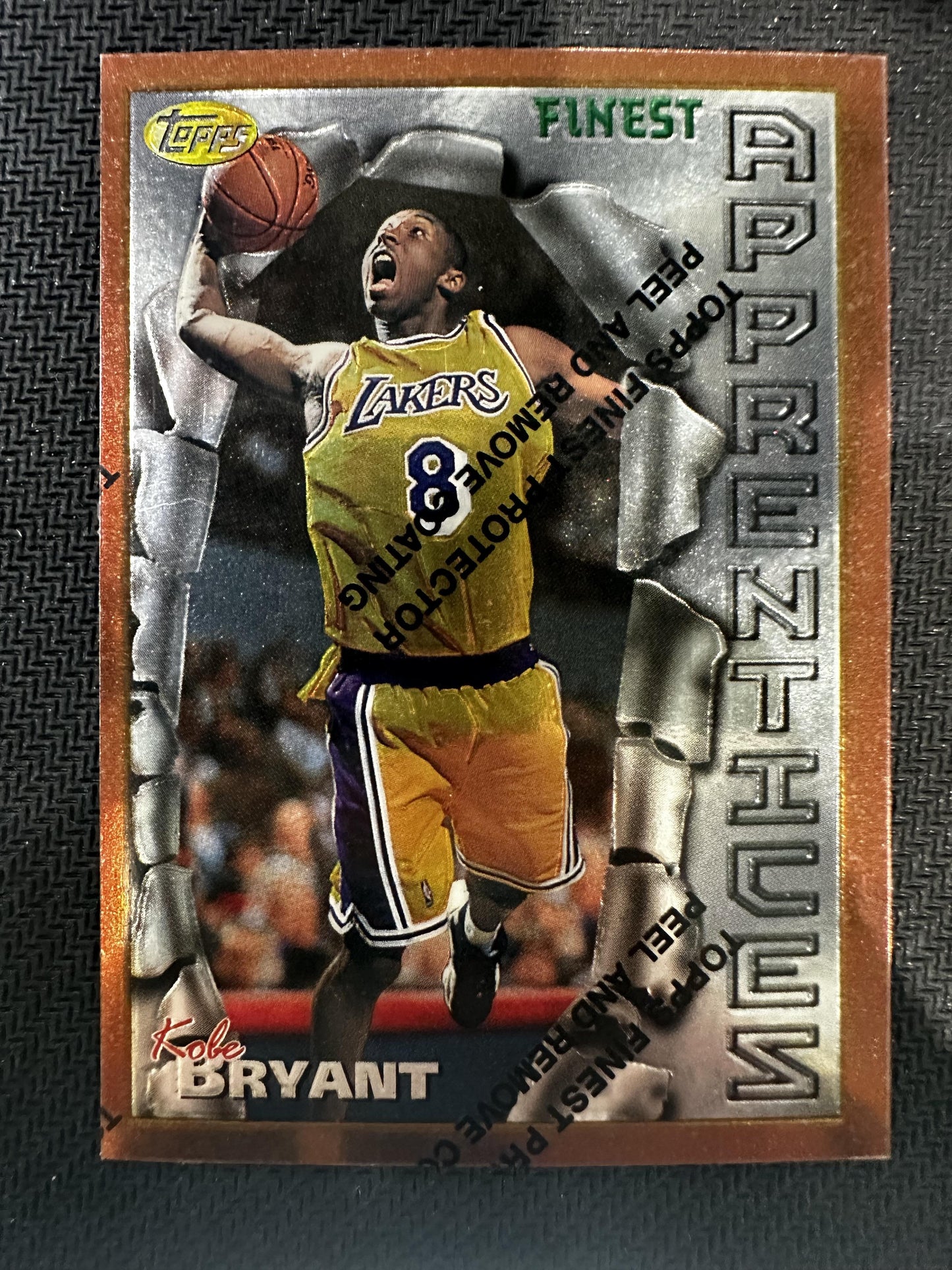 #74 Kobe Bryant 1996-97 Finest RC Rookie Los Angeles Lakers sports