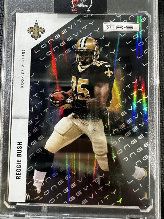 #96 Reggie Bush 2011 Panini Rookies & Stars SN #/99 New Orleans Saints Longevity