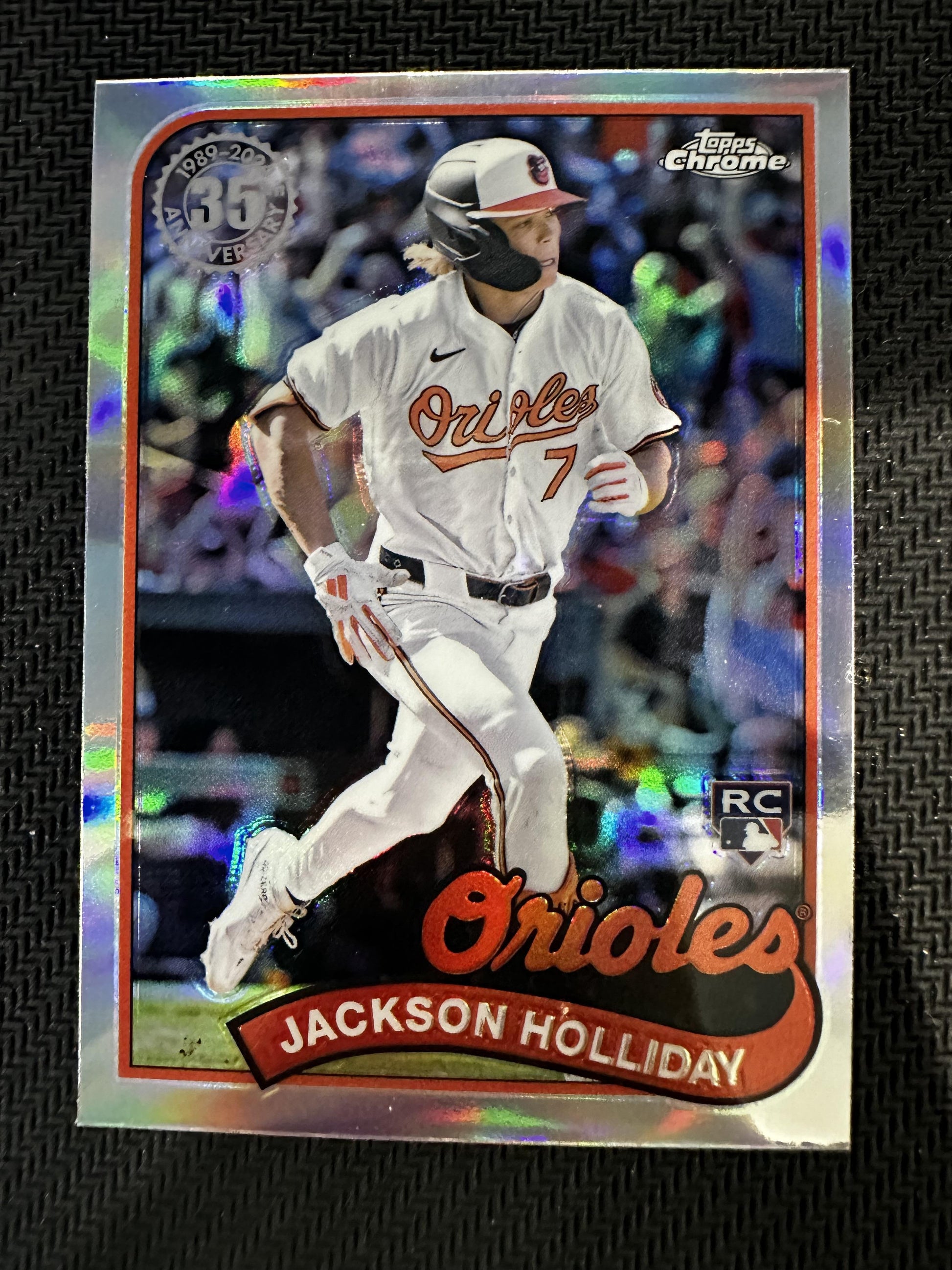 #89CU-3 Jackson Holliday 2024 Topps Chrome Orioles 35th Anniversary