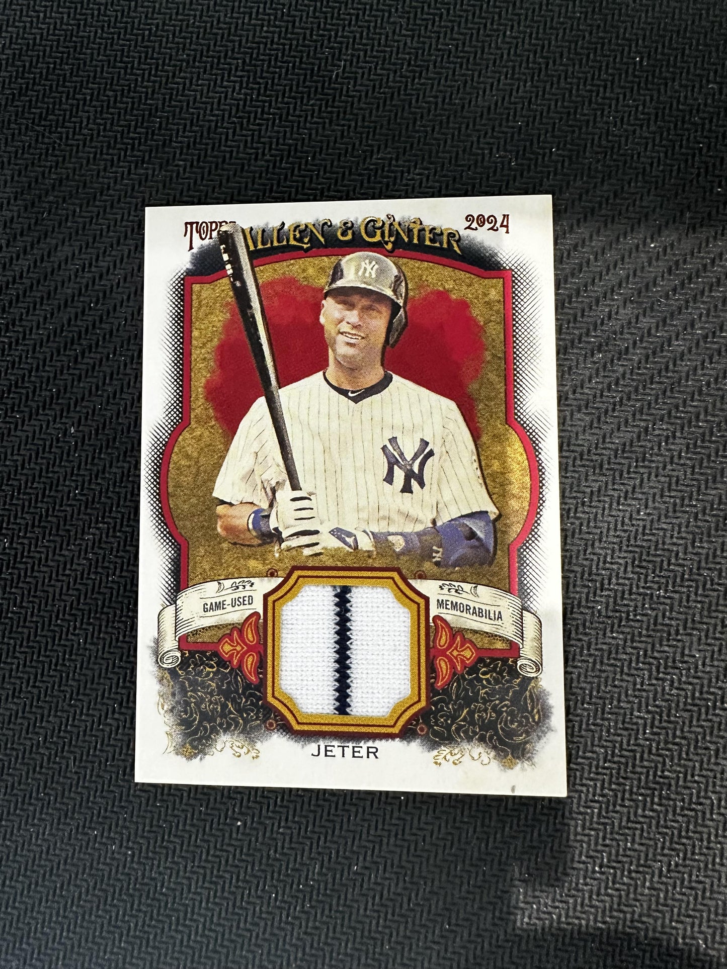 #AGR-DJE Derek Jeter 2024 Topps Allen & Ginter MEM New York Yankees A&G Relics