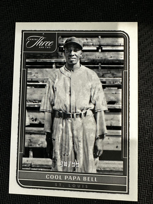 #160 Cool Papa Bell 2023 Donruss Homestead Grays sports