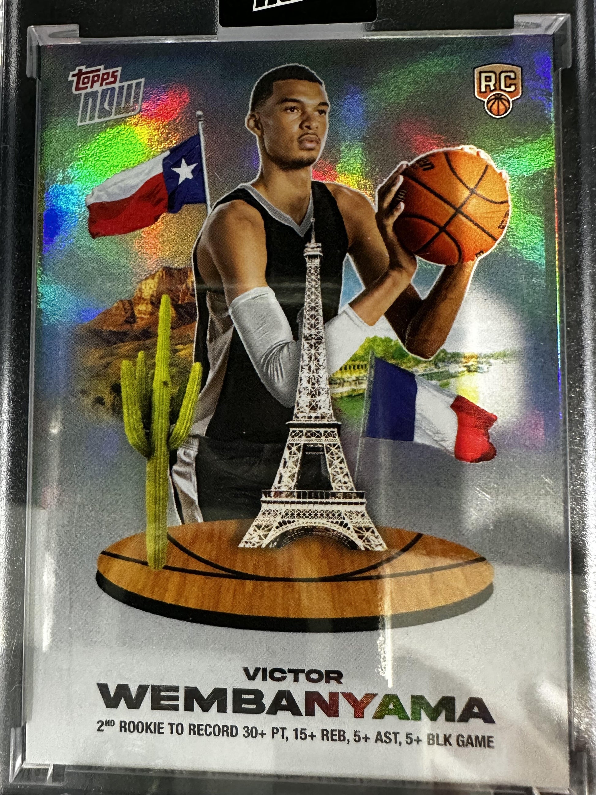 #VW-4 Victor Wembanyama 2023-24 Topps Now San Antonio Spurs sports